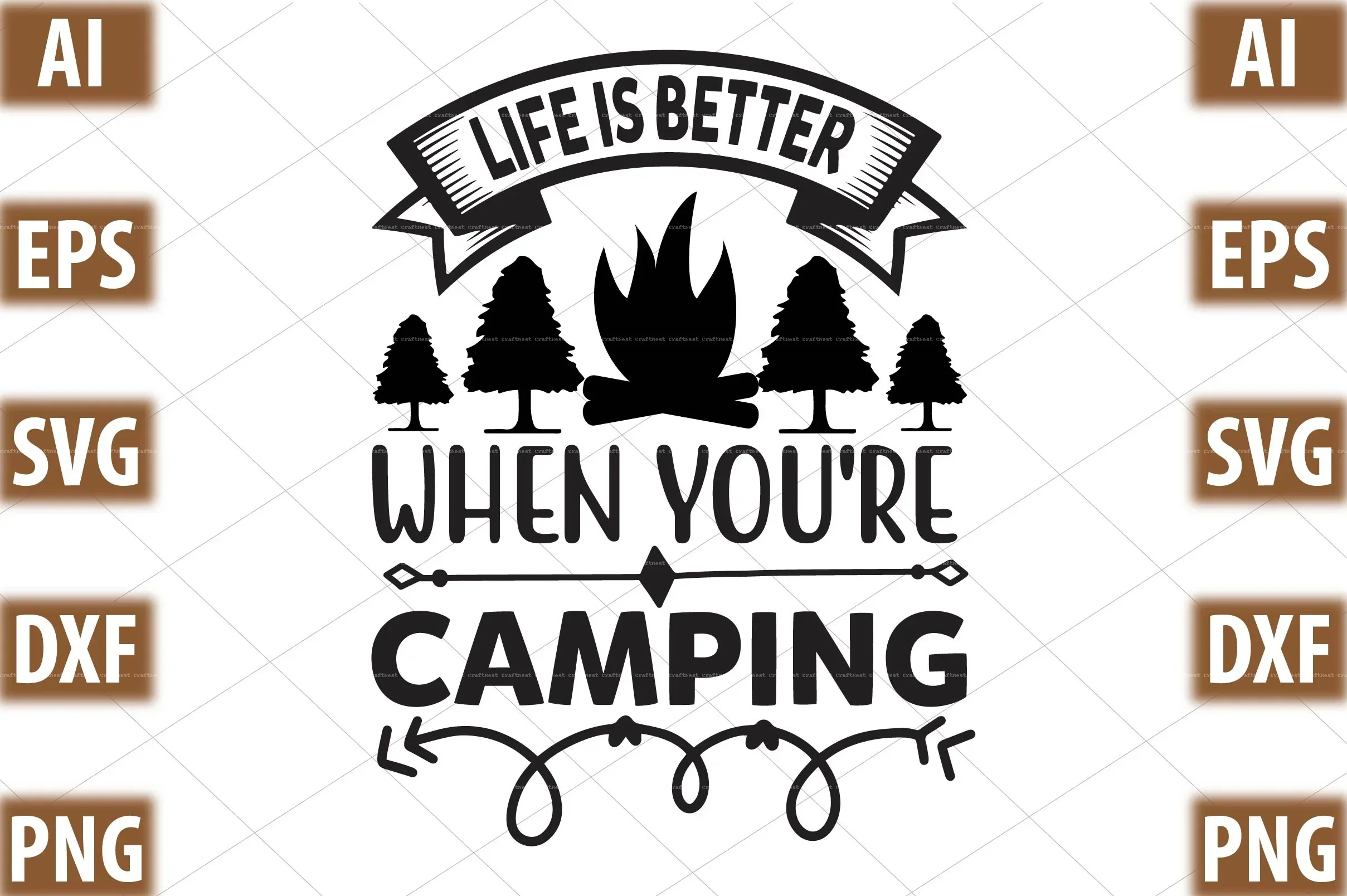 Camping Design SVG Bundle - Image 24
