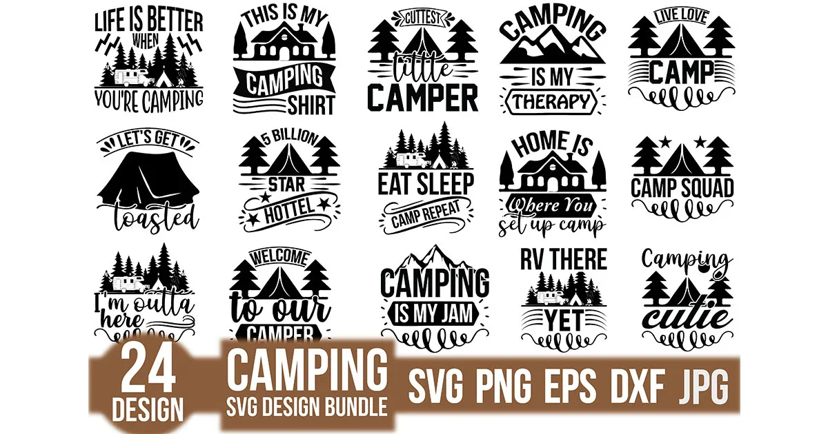 Camping SVG Bundle - Image 2