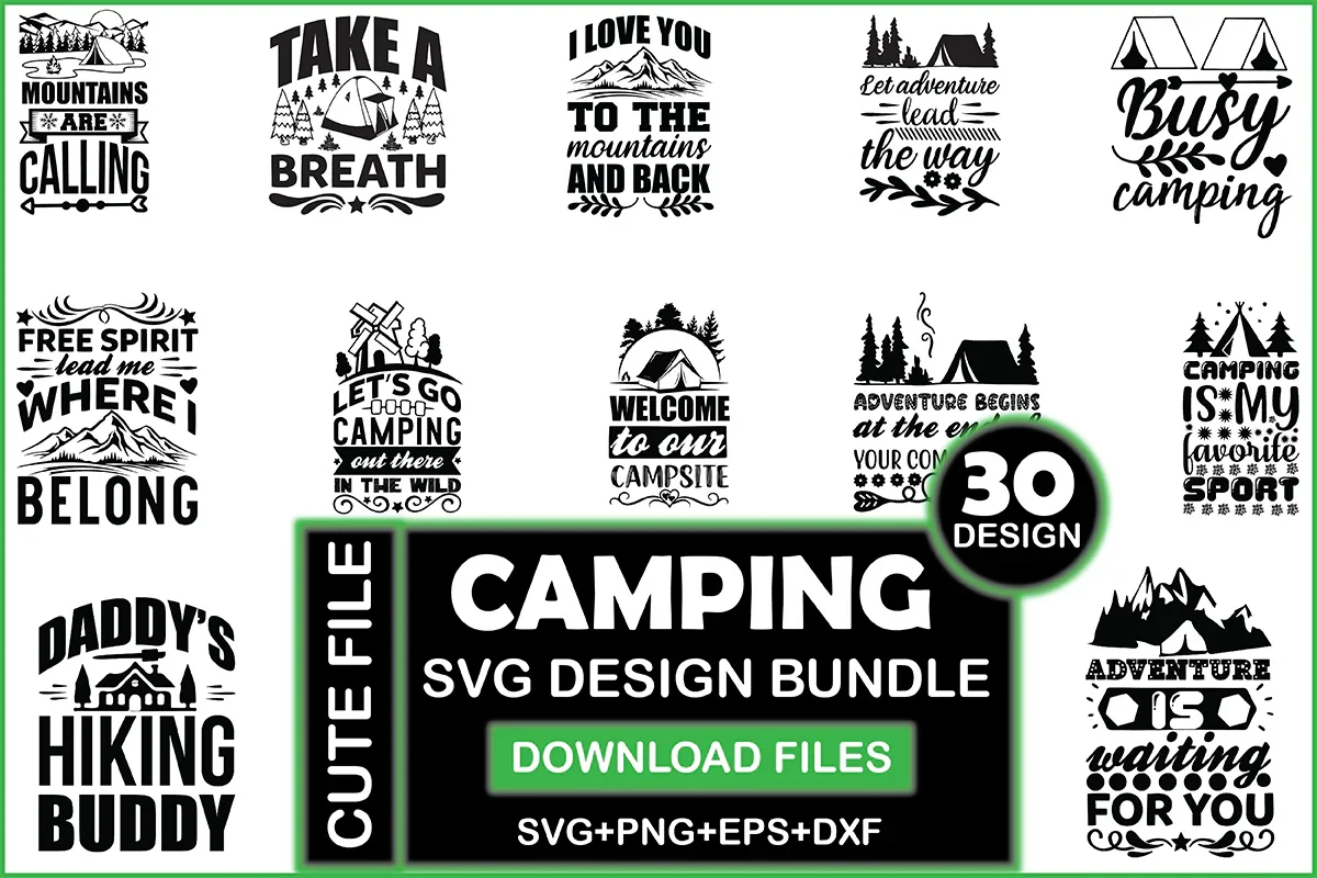 Camping SVG Bundle - Image 2