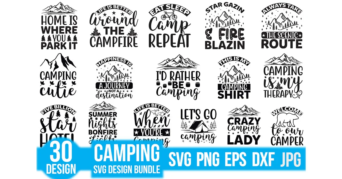 Camping SVG Bundle - Image 3