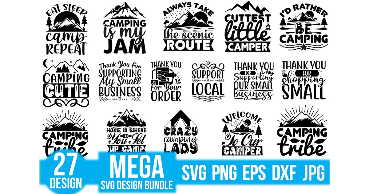 Camping SVG Bundle - Image 3