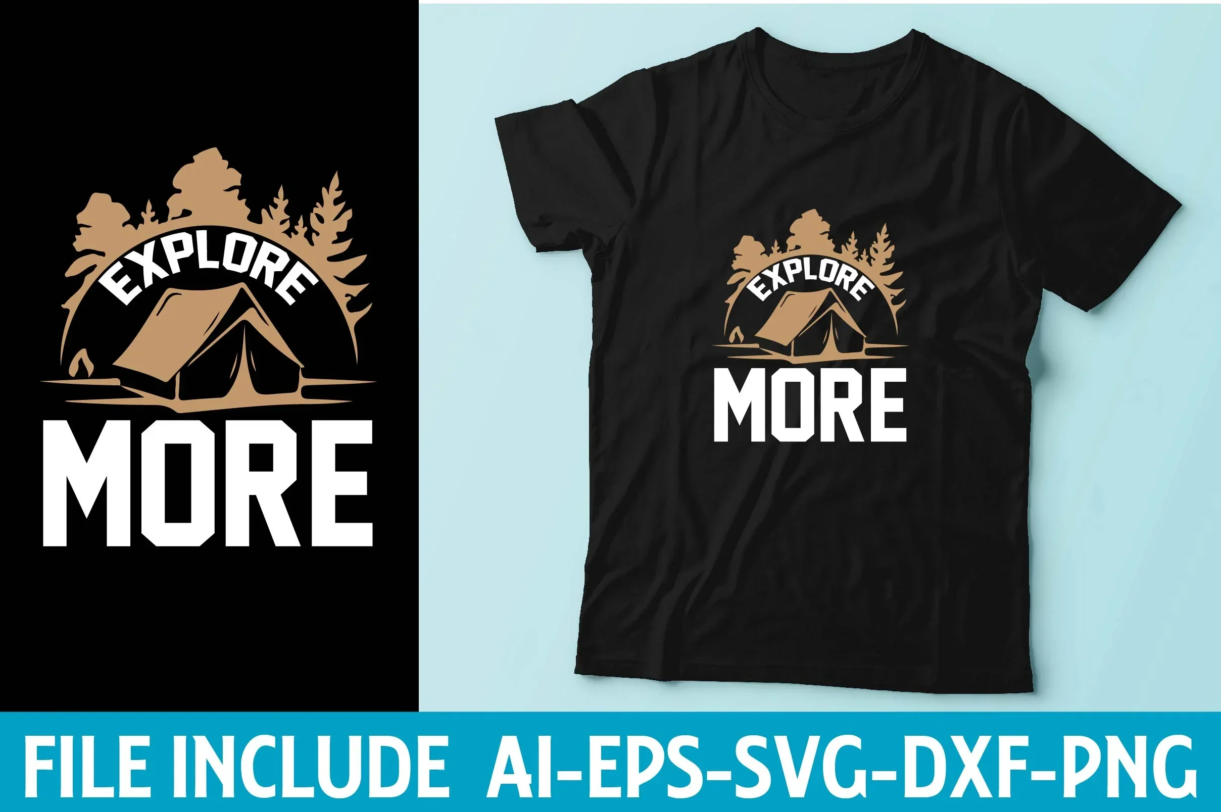 Camping T-Shirt Bundle - Image 2
