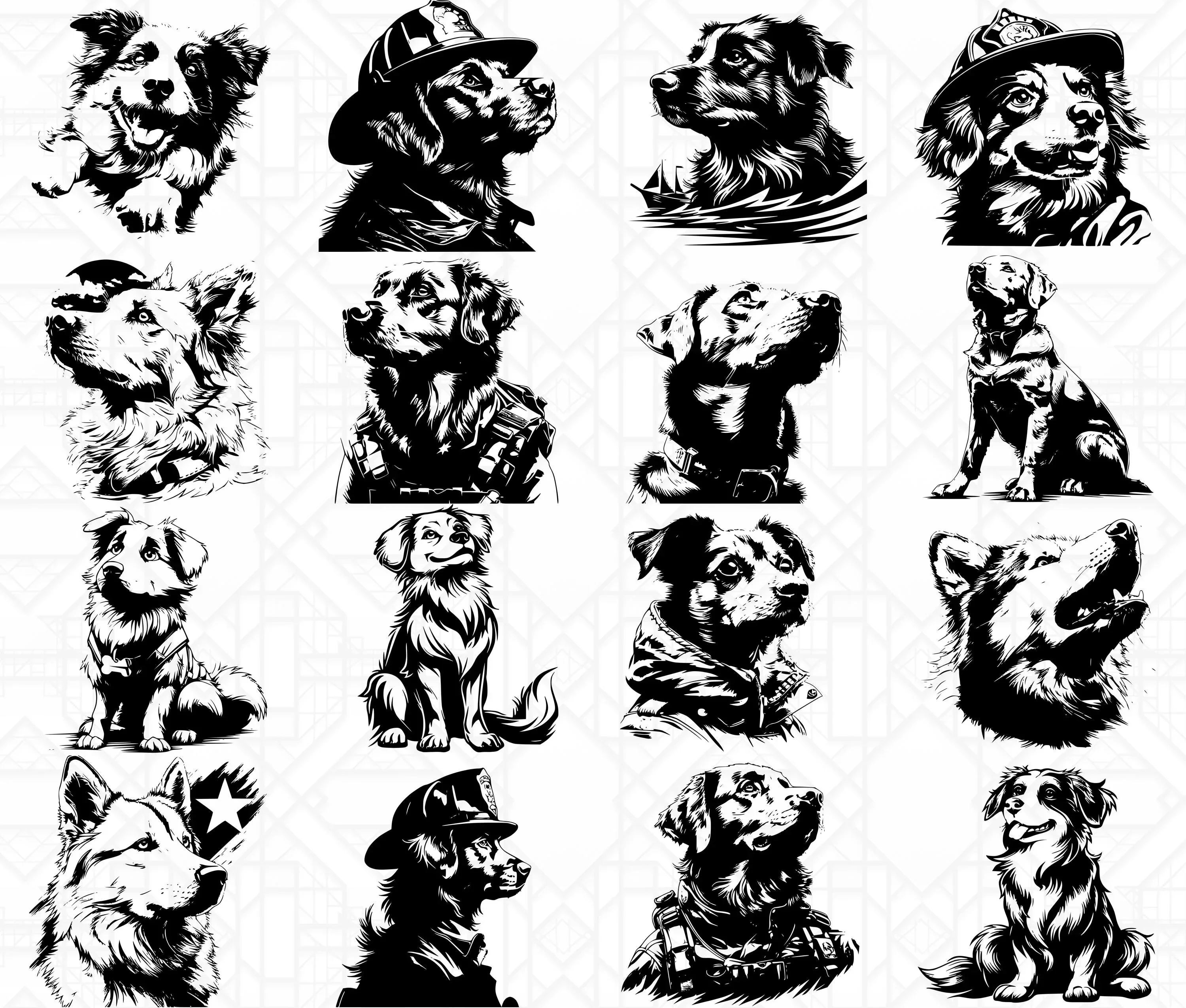 Canine Heroes SVG Bundle - Image 3