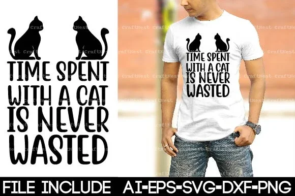 Cat Shirt SVG Bundle - Image 10