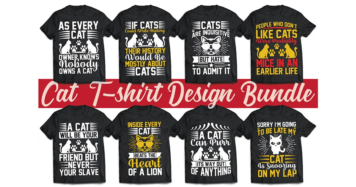 Cat T-Shirt Bundle