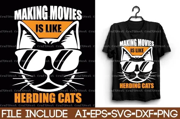 Cat T-Shirt SVG Bundle - Image 12