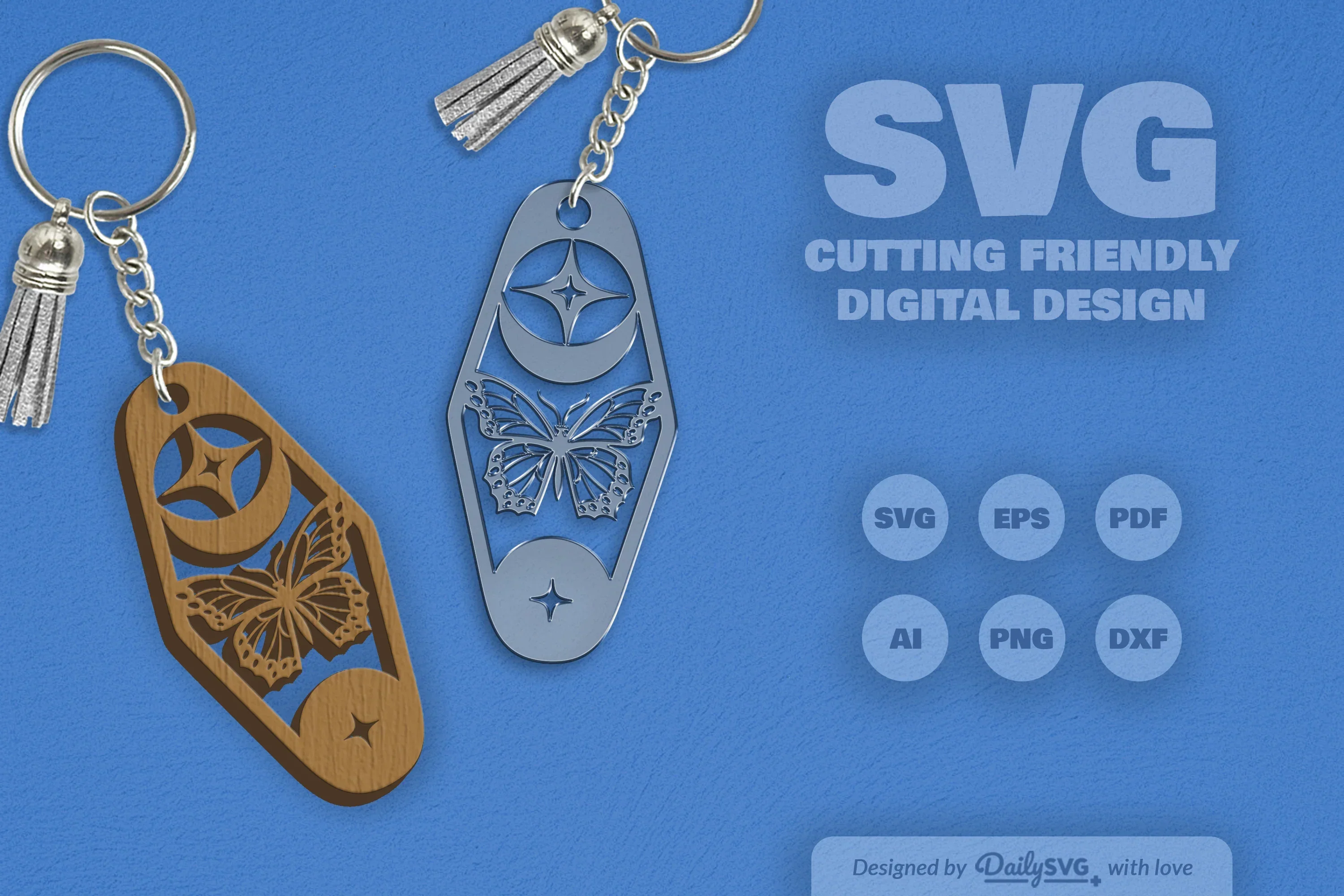 Celestial Butterfly Motel Clipart Daily SVG Bundles - Image 6
