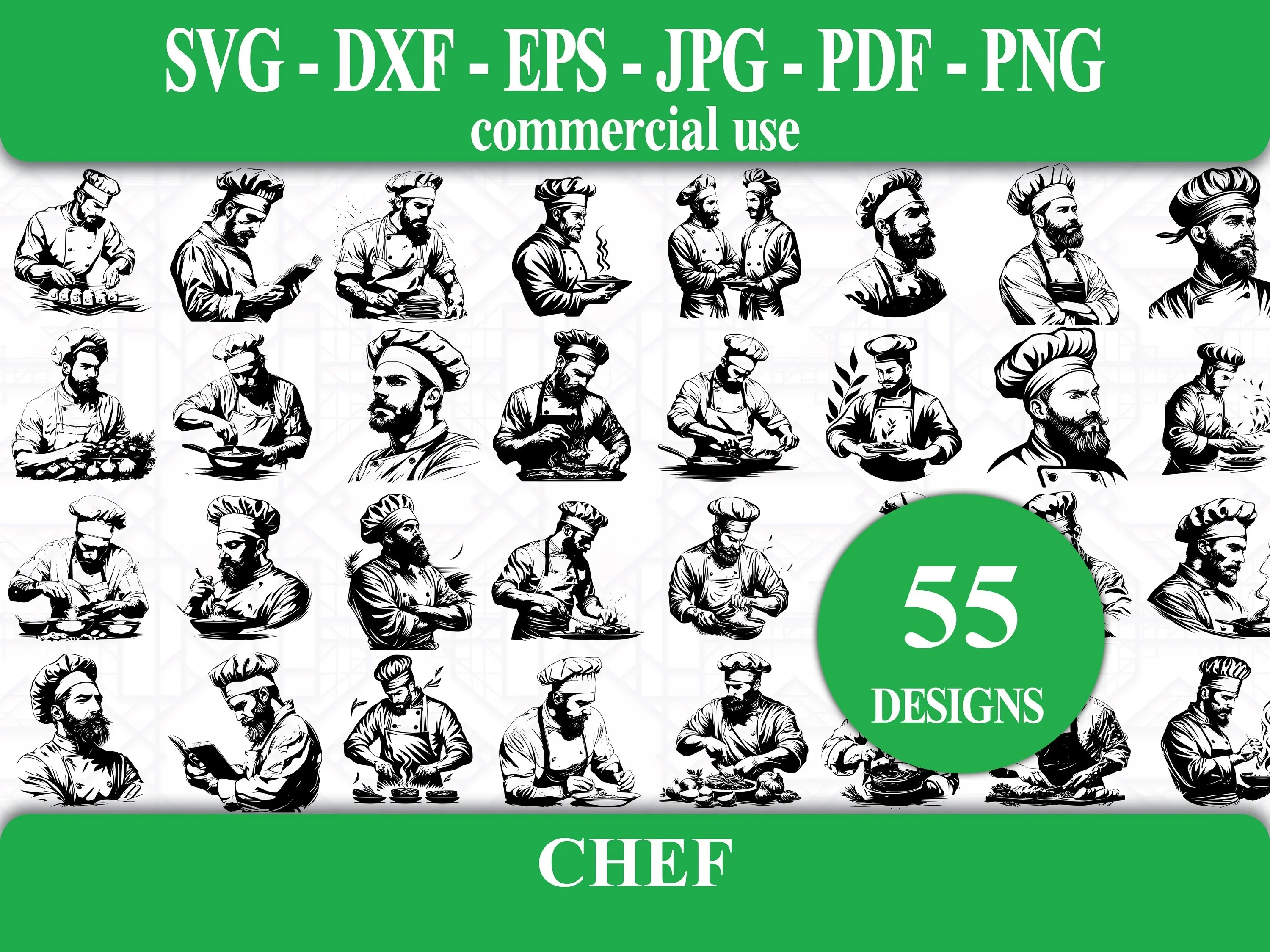 Chef SVG Bundle