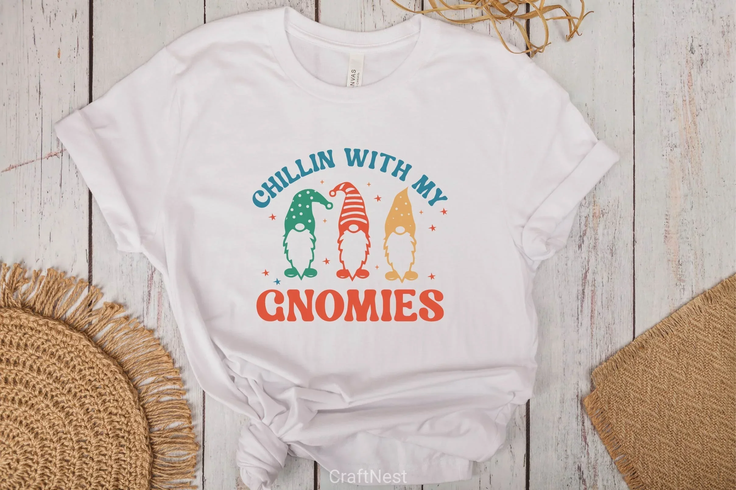 Chillin With My Gnomies SVG Bundle - Image 3