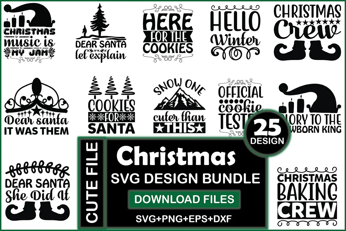 Christmas 12 SVG Bundle - Image 2