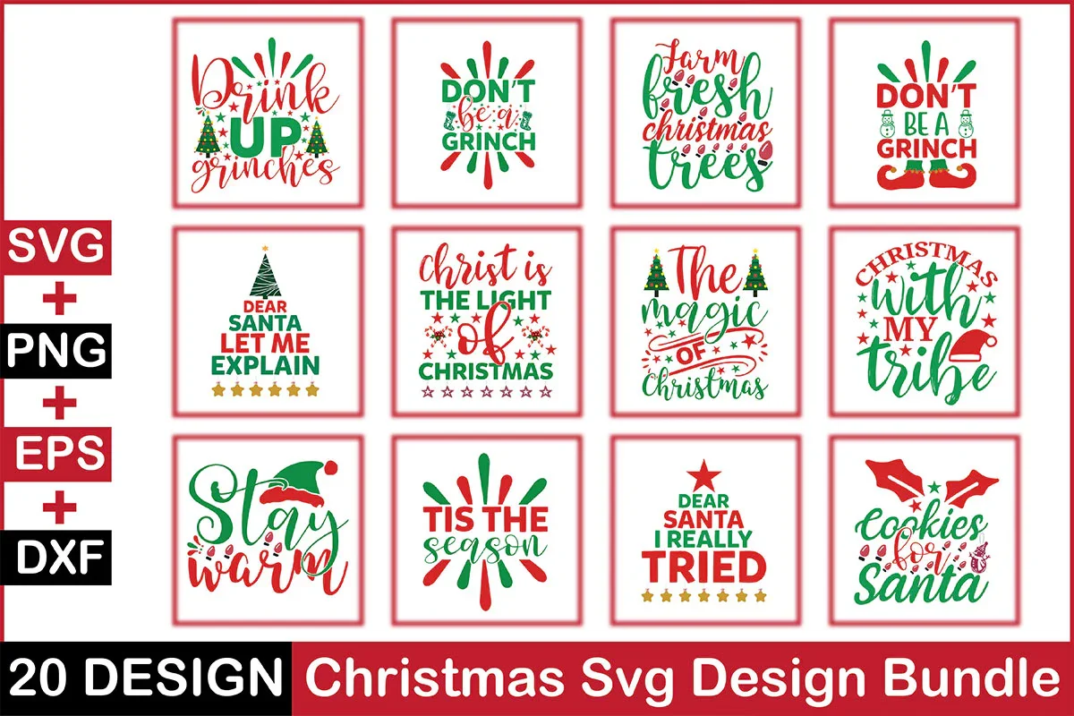 Christmas 20 SVG Bundle - Image 2