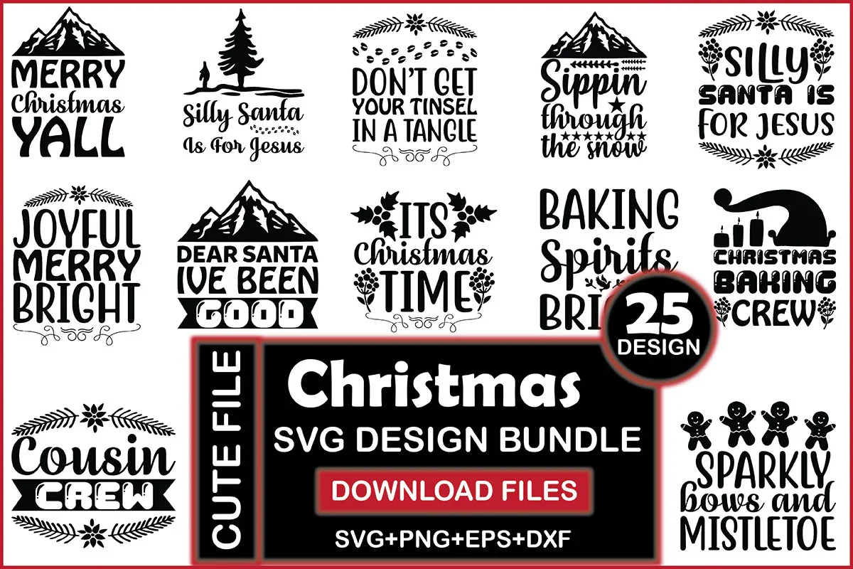 Christmas 23 SVG Bundle - Image 3