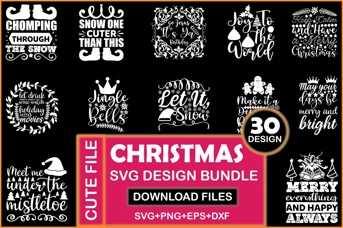 Christmas 30 SVG Bundle - Image 2