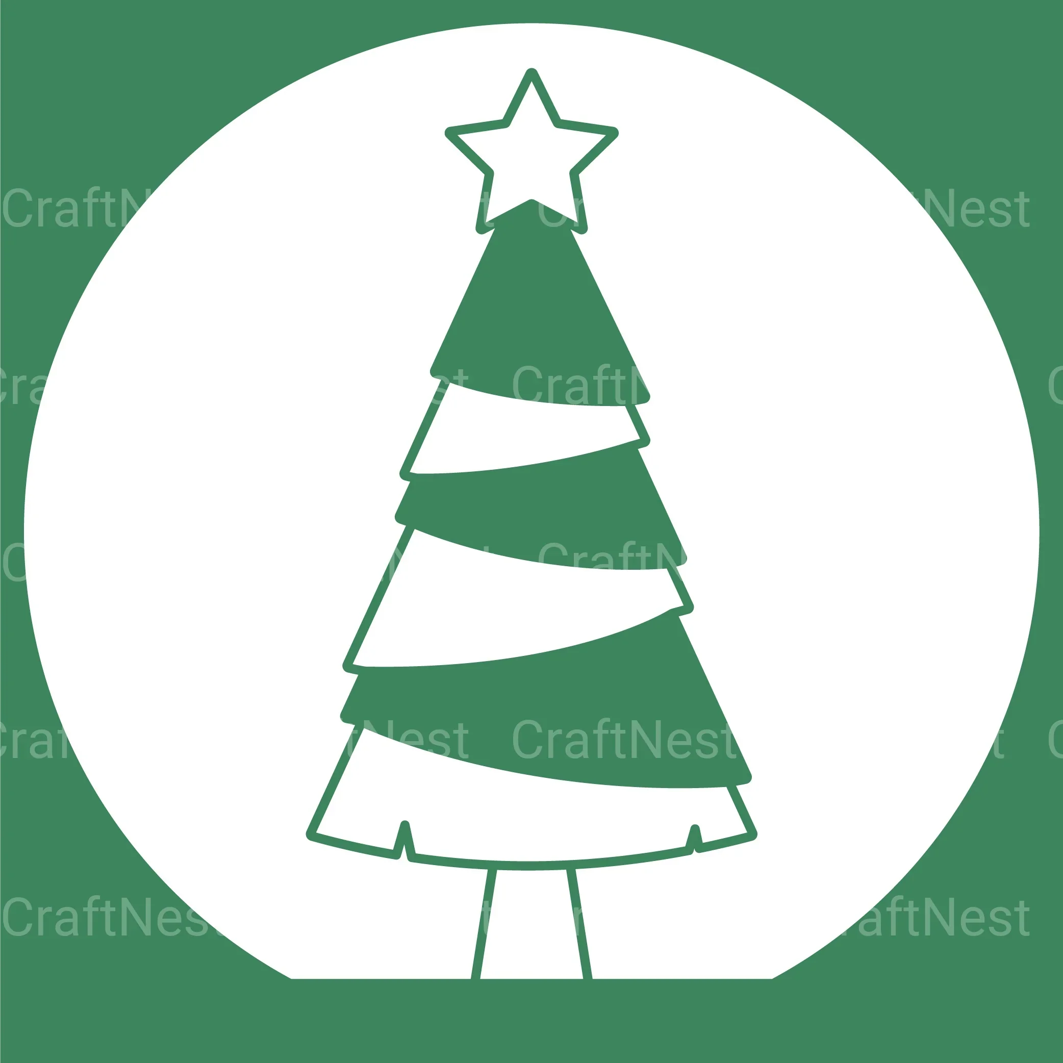 Christmas 3D Layered Papercut Clipart Bundle - Image 14