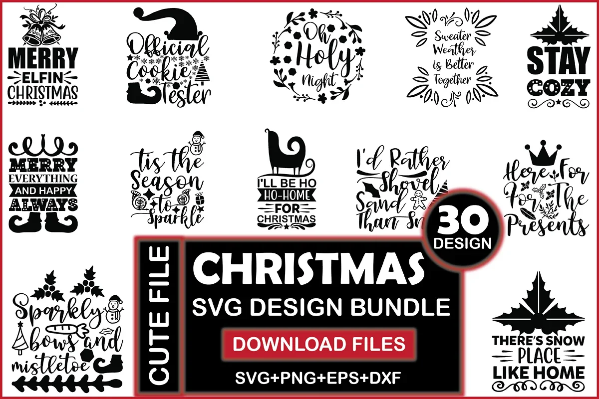 Christmas 50 SVG Bundle - Image 2