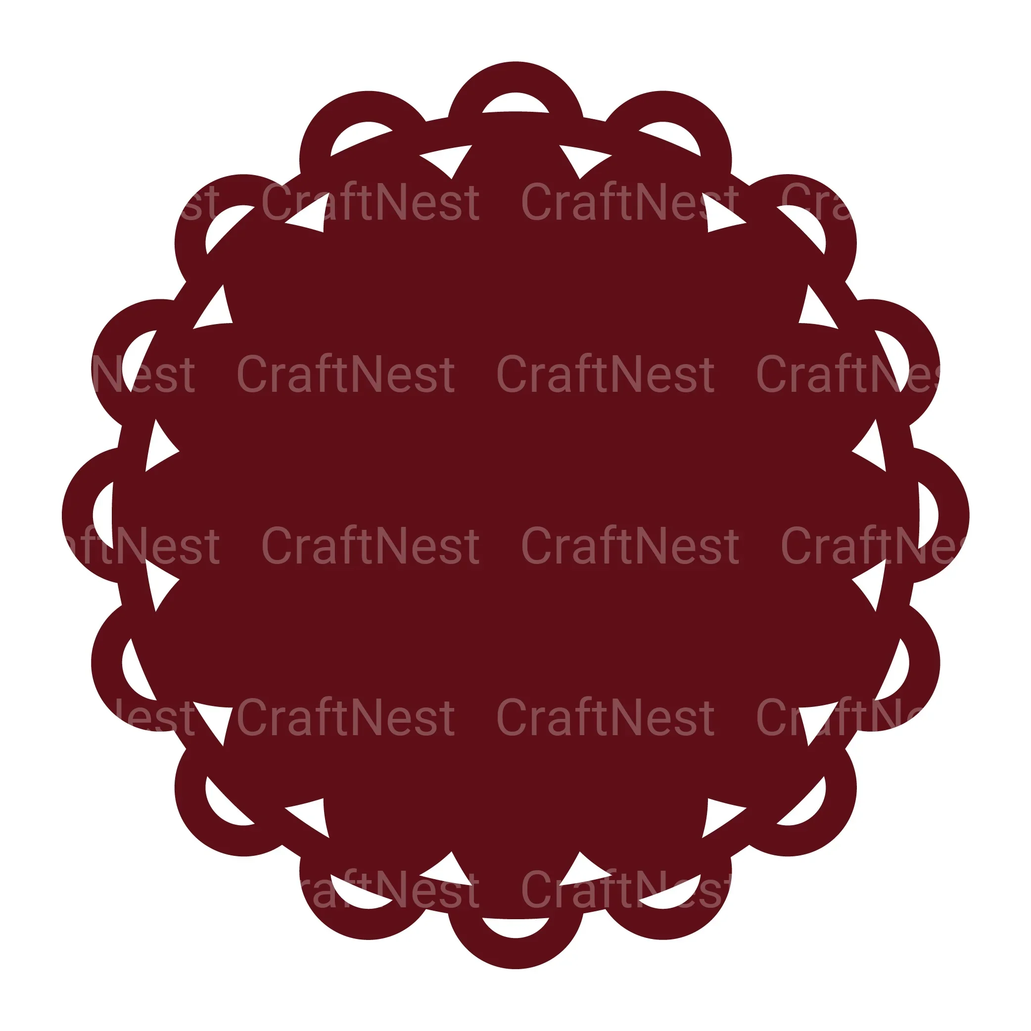 Christmas Bauble Mandala 3D Layered Papercut Clipart Bundle - Image 3
