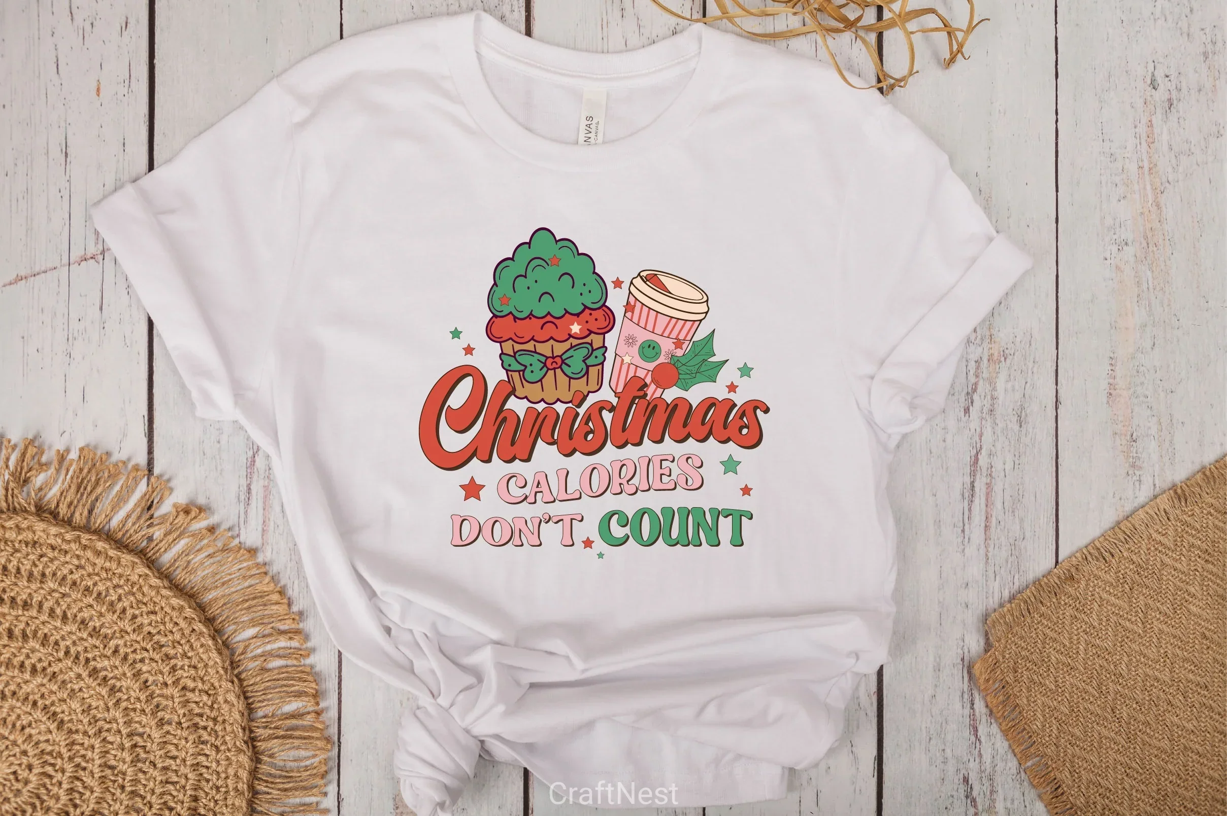 Christmas Calories Don't Count SVG Bundle - Image 4