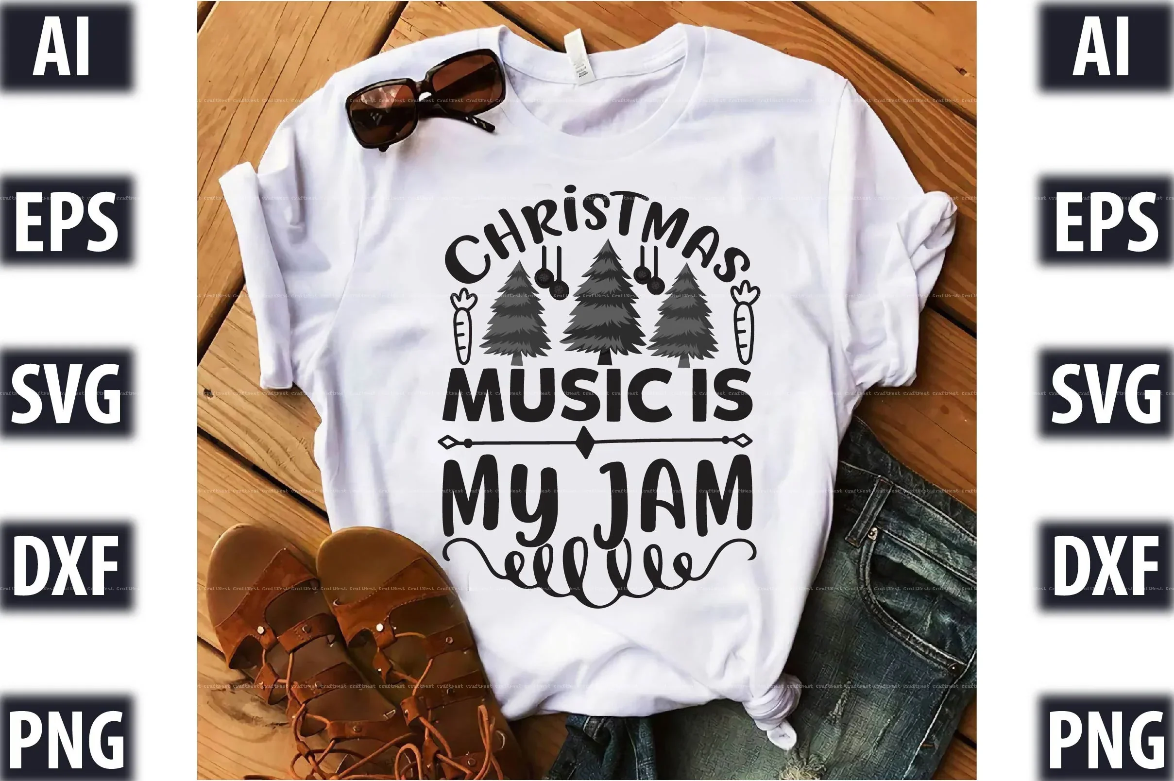 Christmas Design SVG Bundle - Image 3