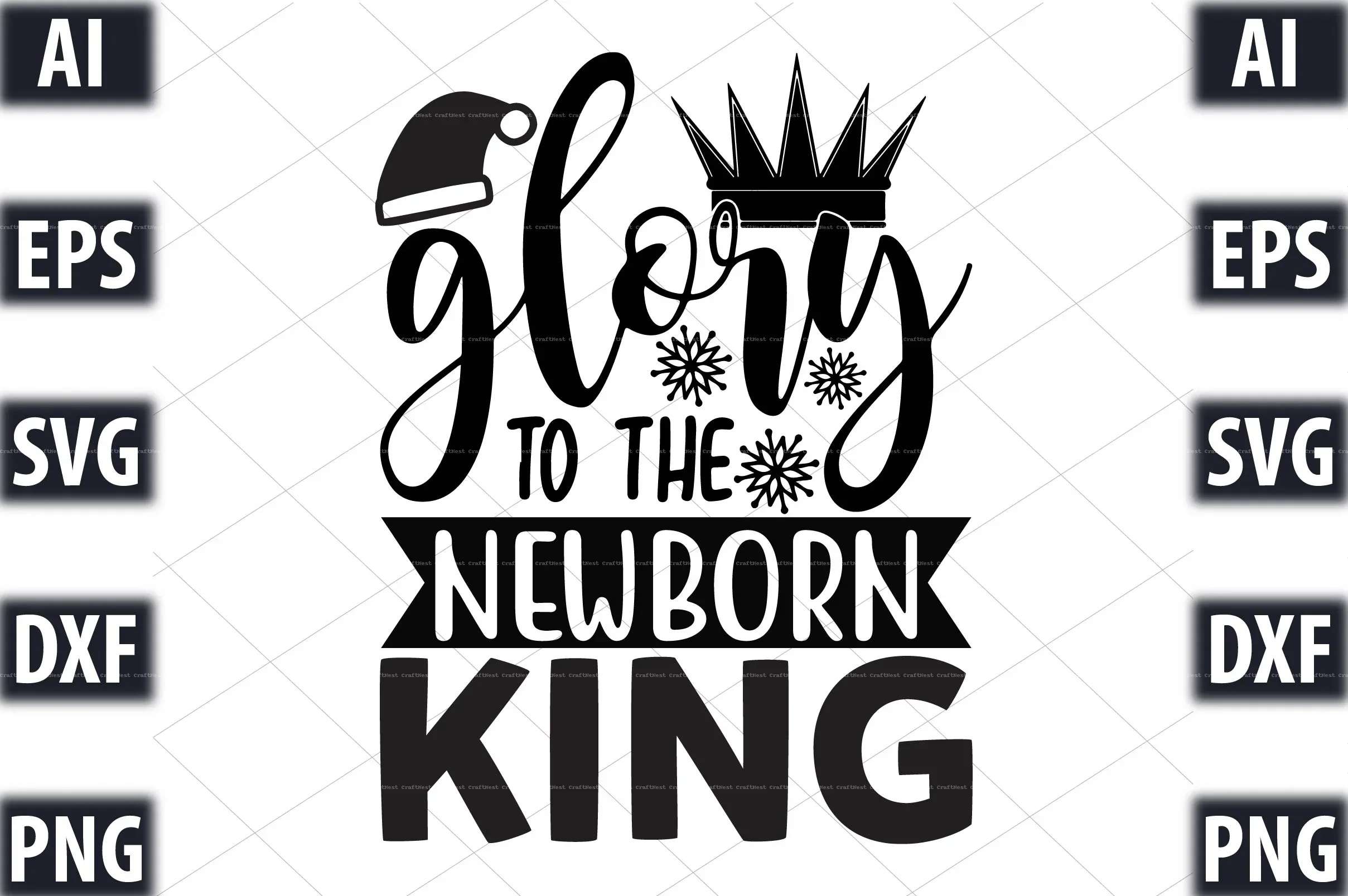 Christmas Design SVG Bundle Pack - Image 9