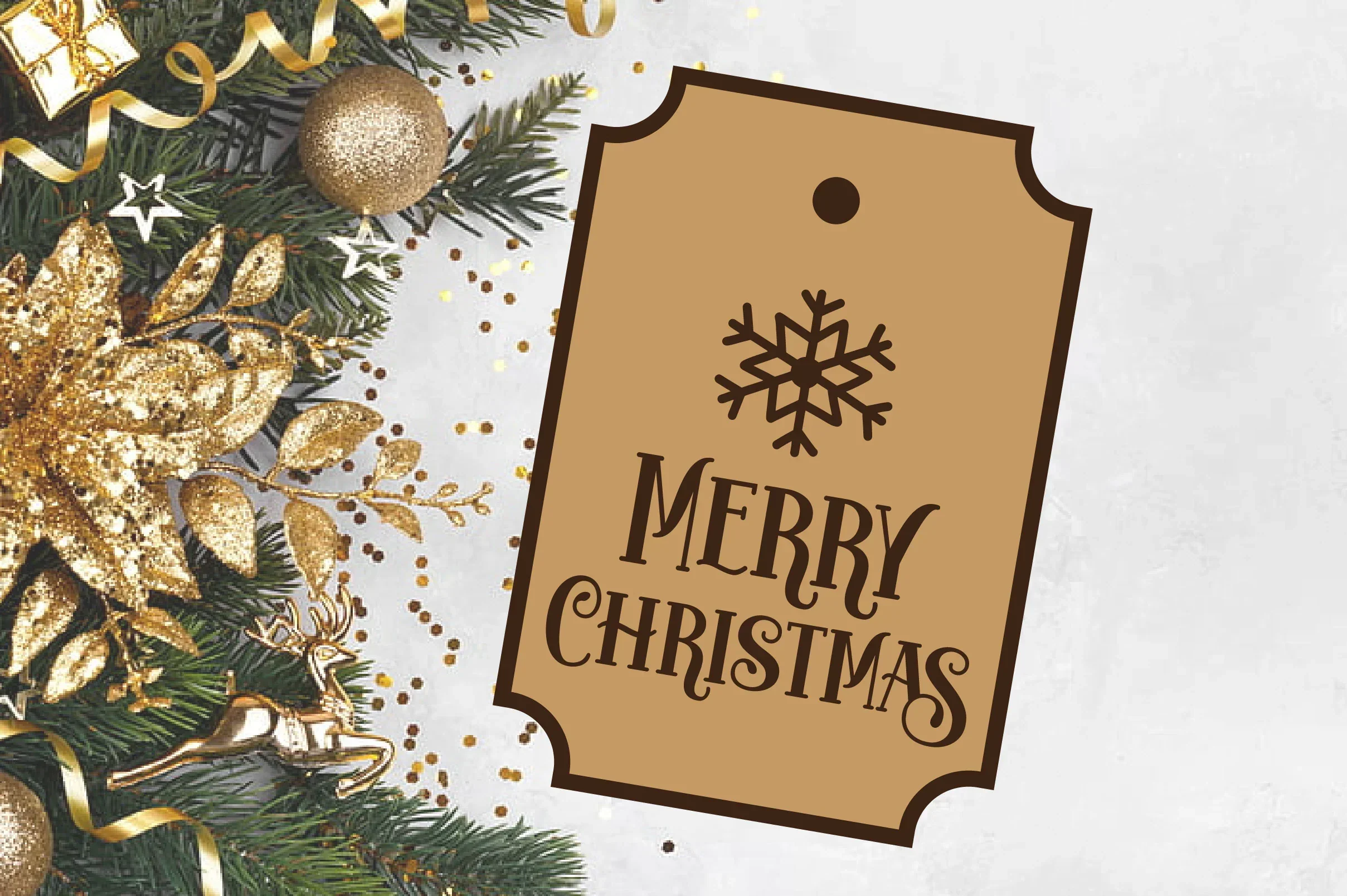 Christmas Gift Tag Laser Cut Bundle - Image 4