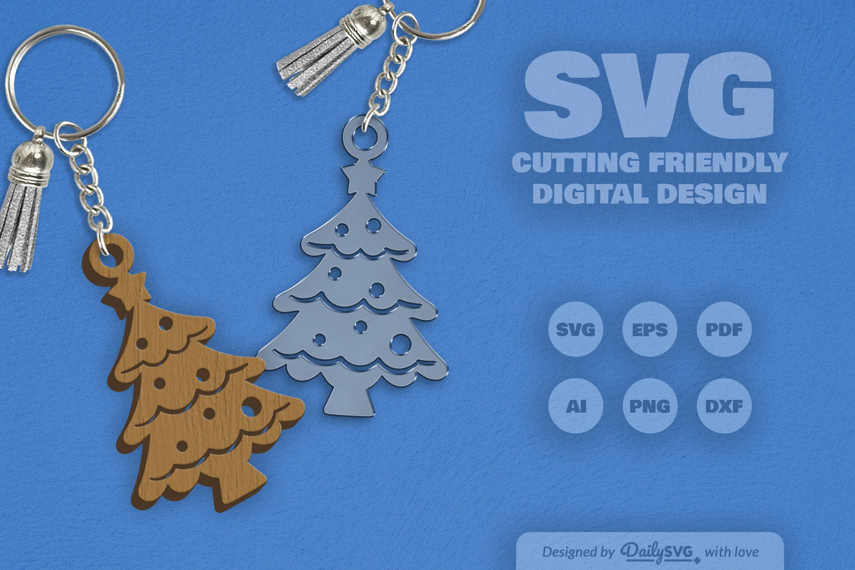 Christmas Keychain Clipart Daily SVG Bundles - Image 4