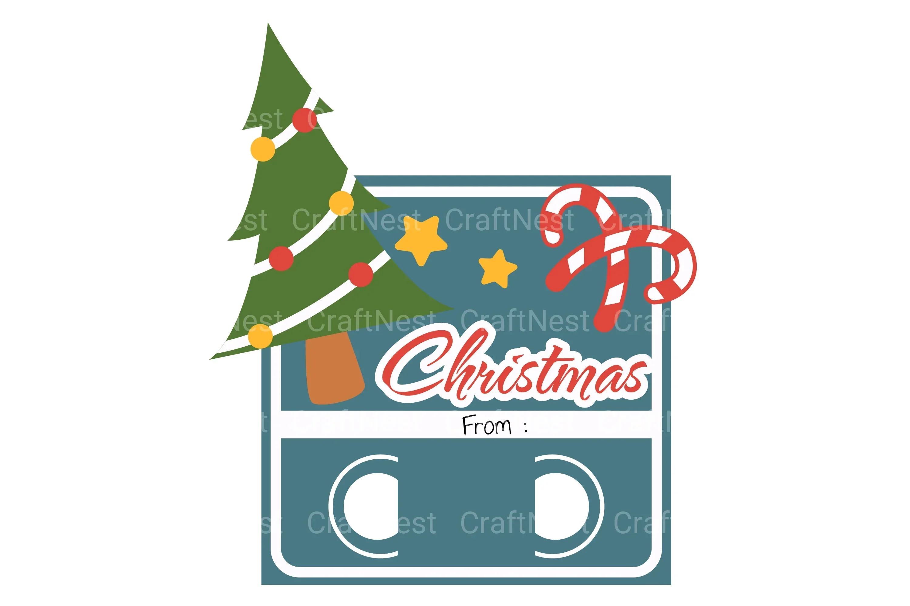 Christmas Money Card SVG Bundle - Image 4