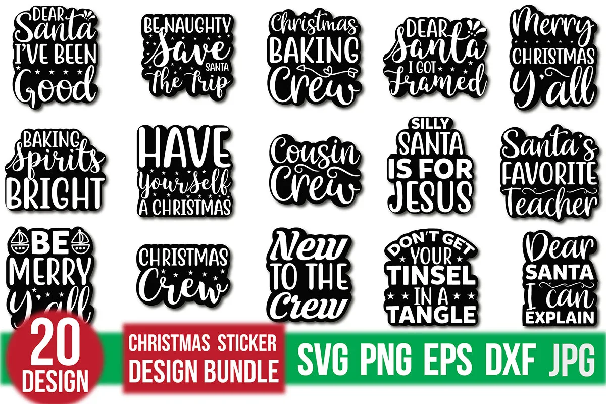Christmas Sticker Bundle - Image 2