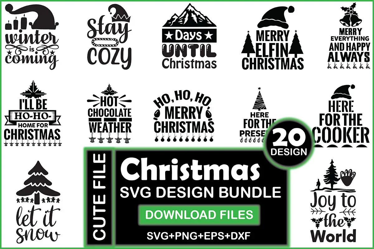 Christmas SVG Bundle - Image 2