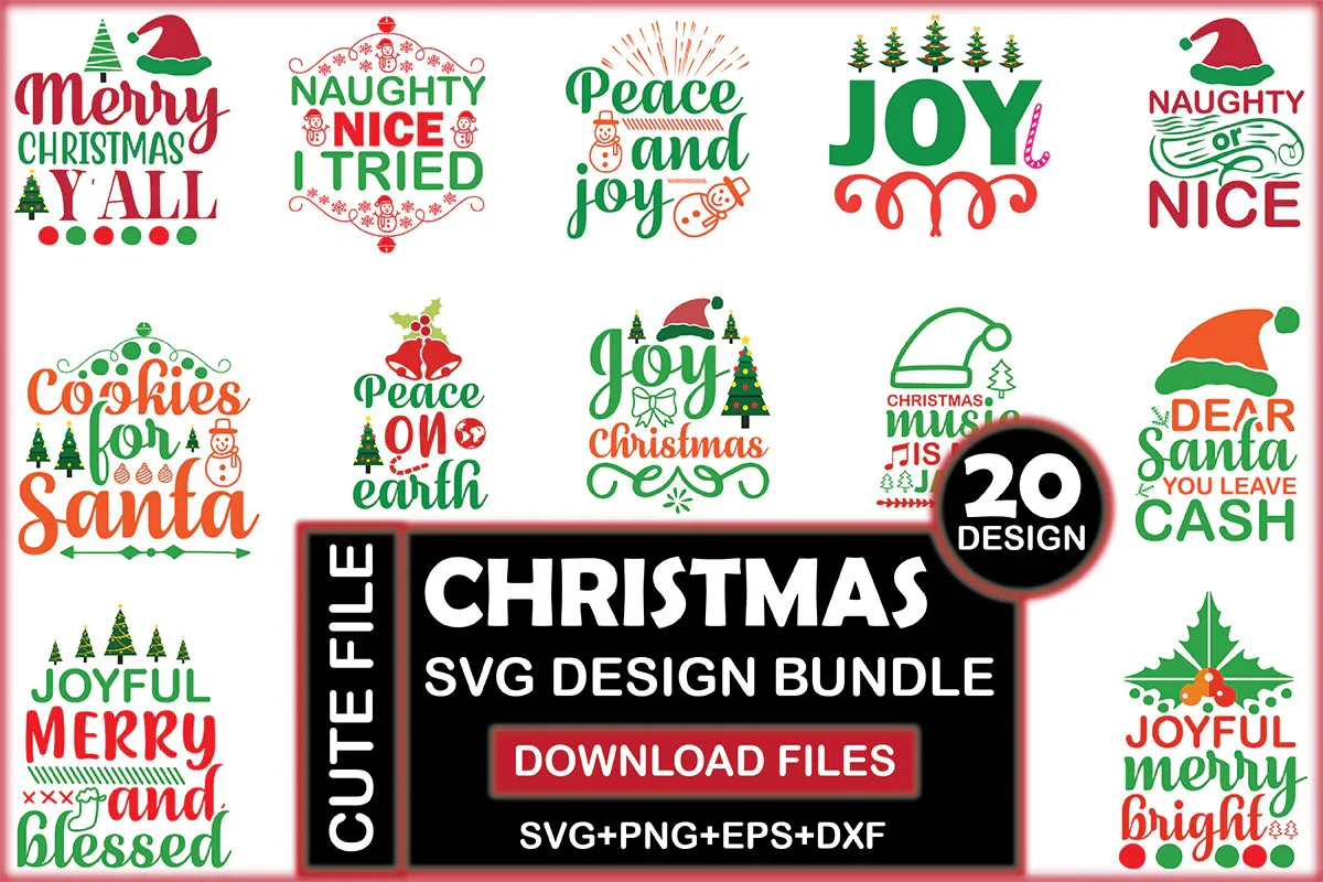 Christmas SVG Bundle - Image 2