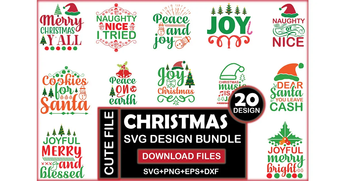 Christmas SVG Bundle - Image 3