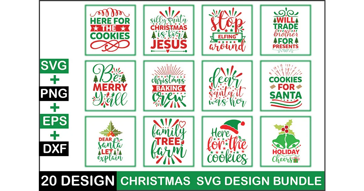 Christmas SVG Bundle - Image 3