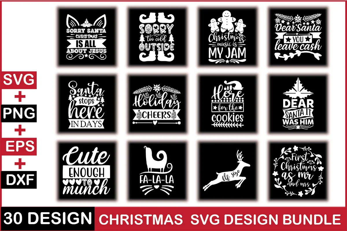 Christmas SVG Bundle - Image 2