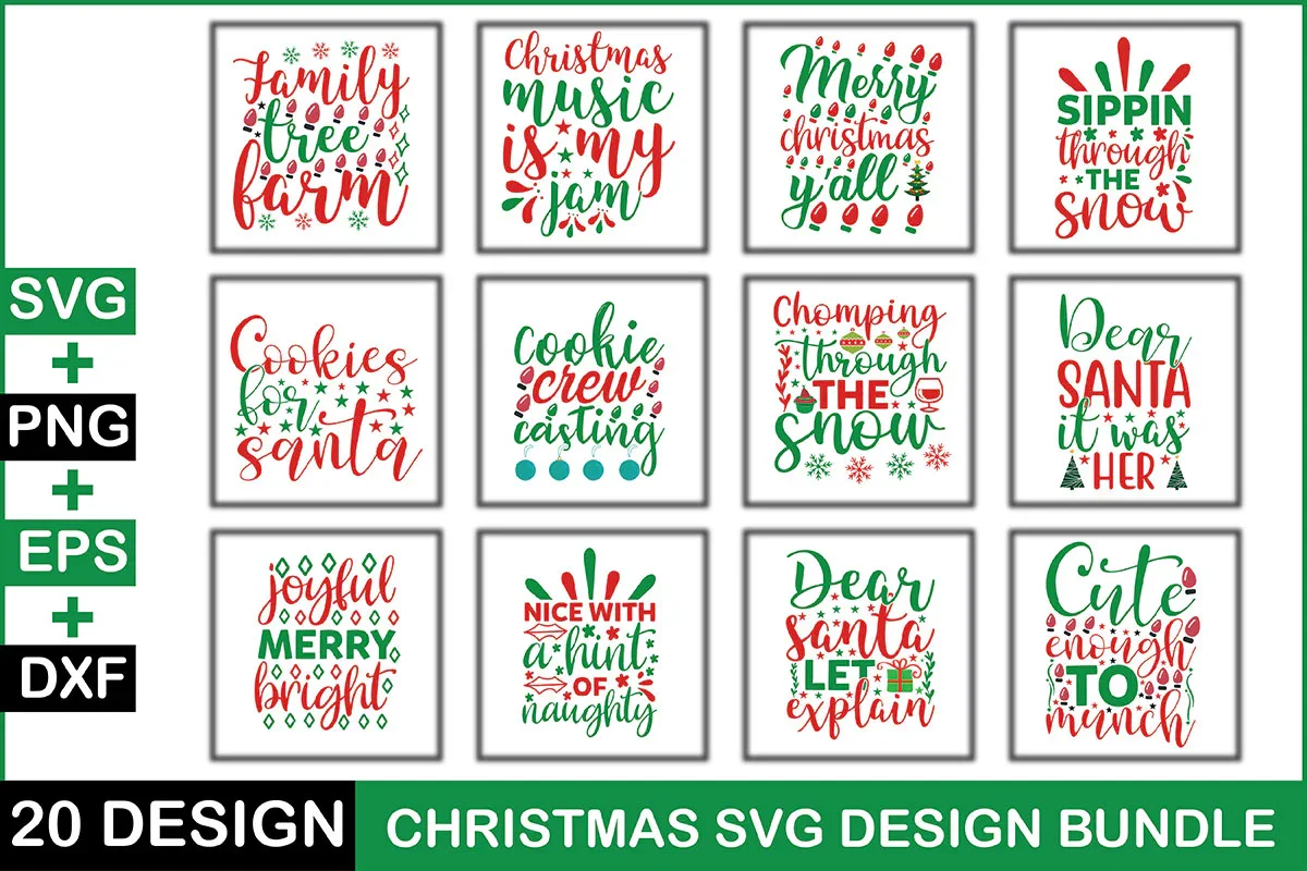 Christmas SVG Bundle - Image 2