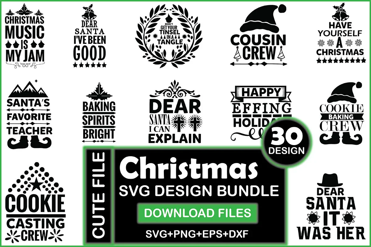 Christmas SVG Bundle - Image 2