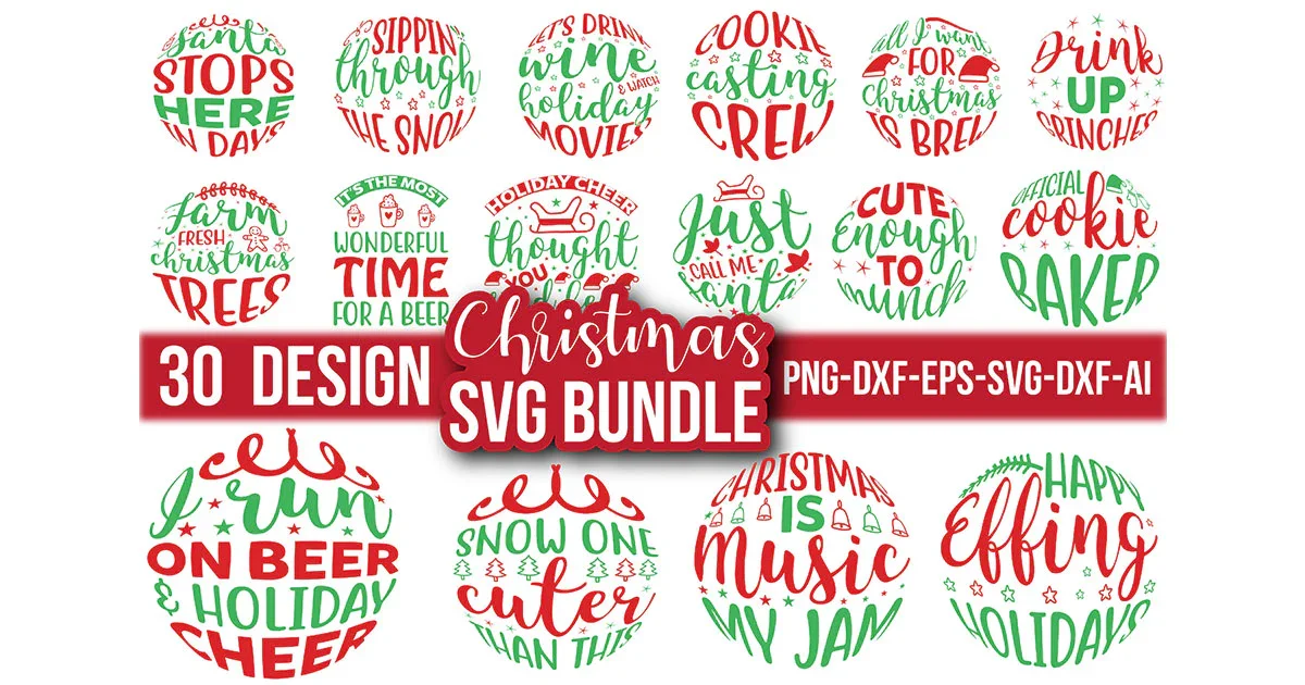 Christmas SVG Bundle