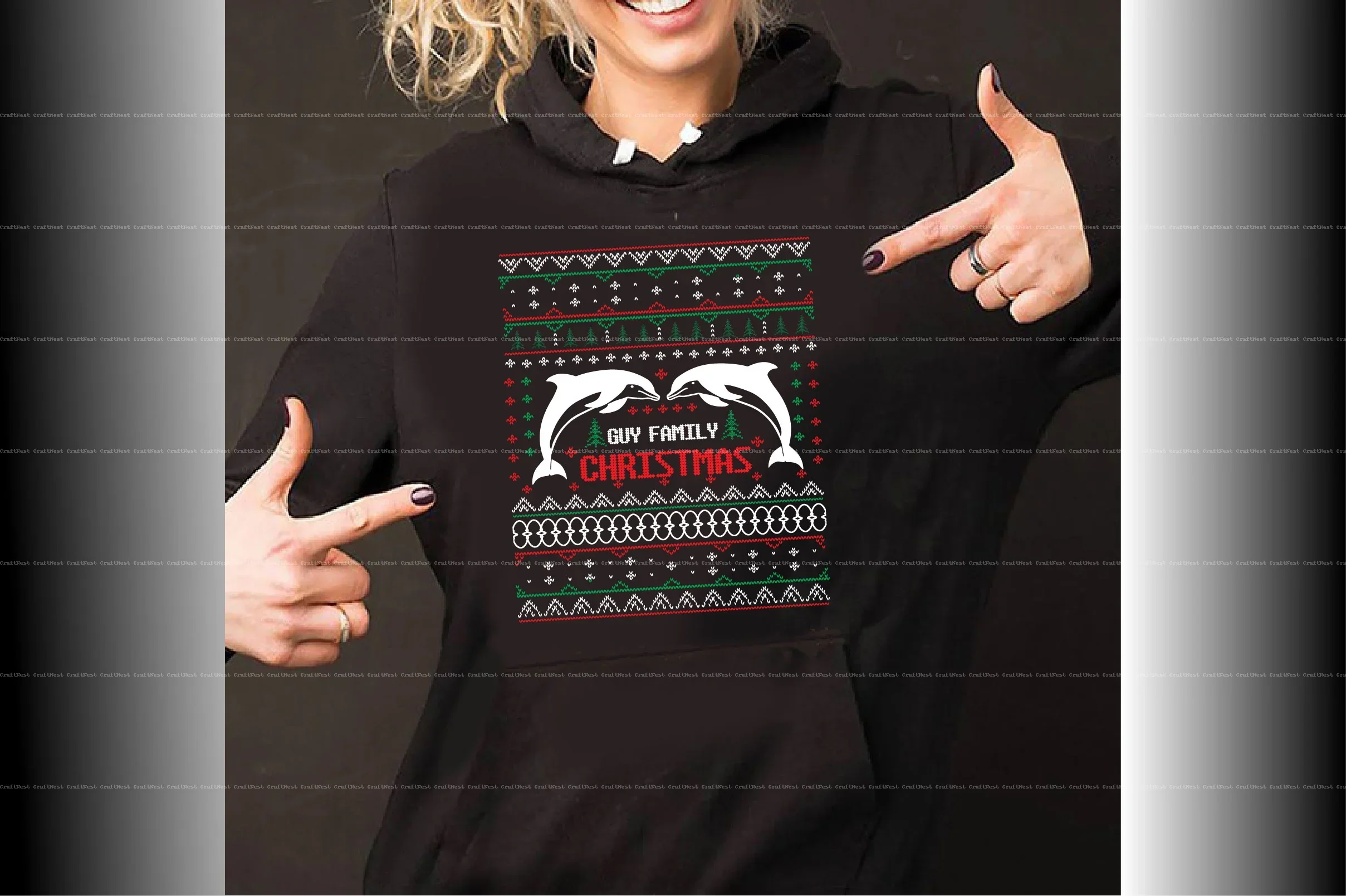 Christmas Sweater Design SVG Bundle - Image 4