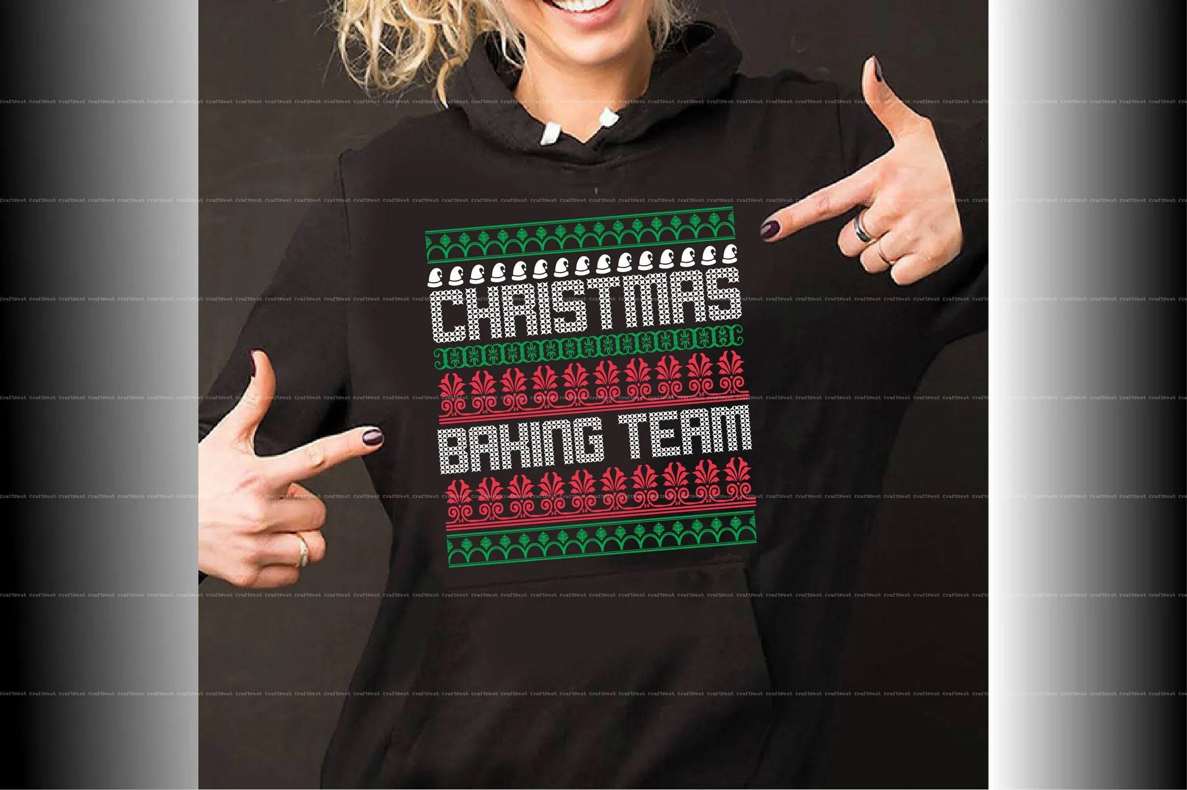 Christmas Sweater Design SVG Bundle - Image 6