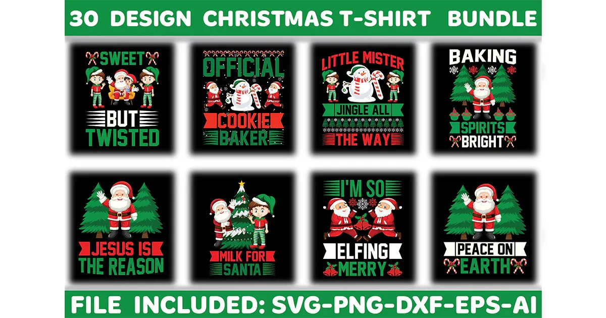Christmas T-Shirt Bundle