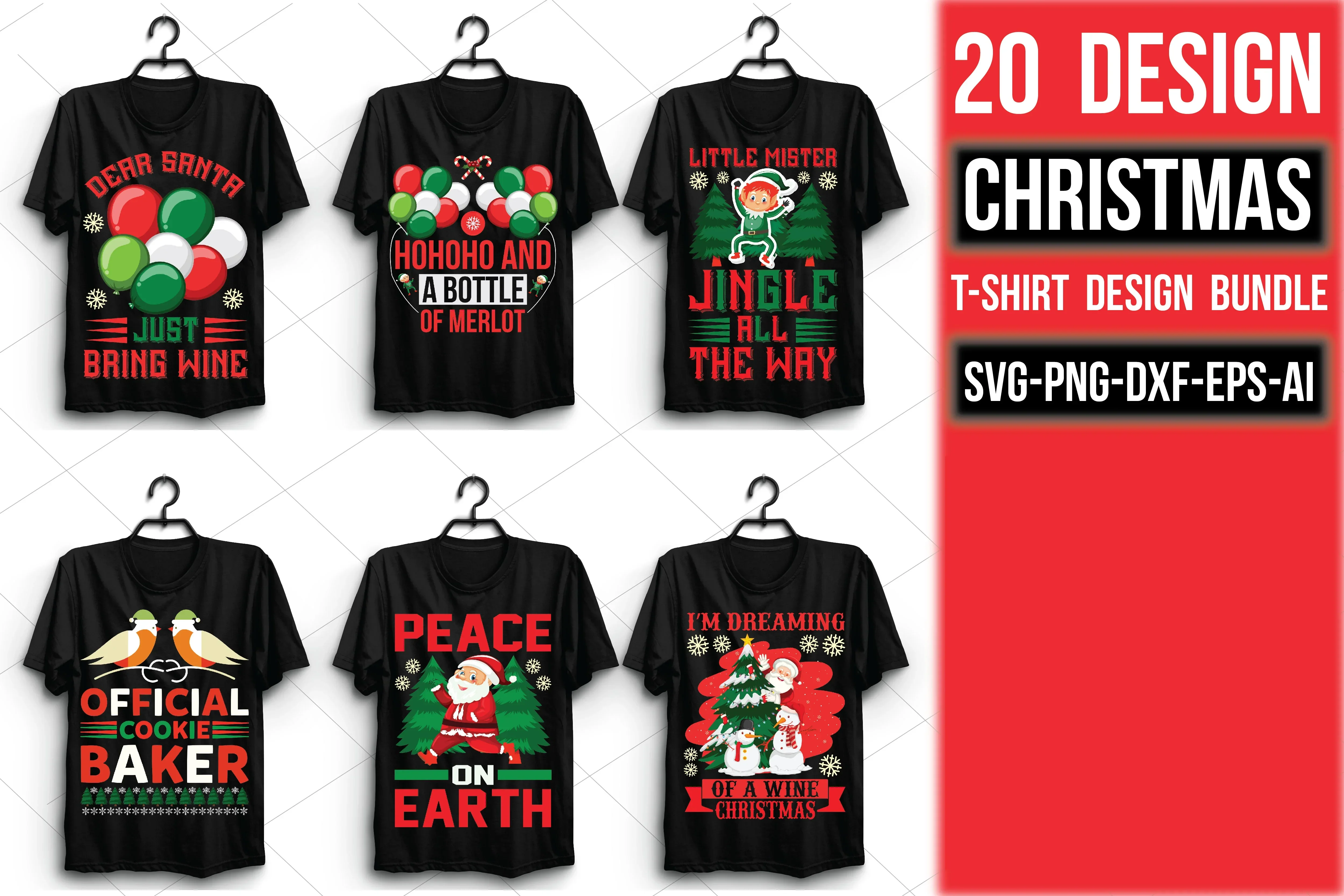 Christmas T Shirt Bundle