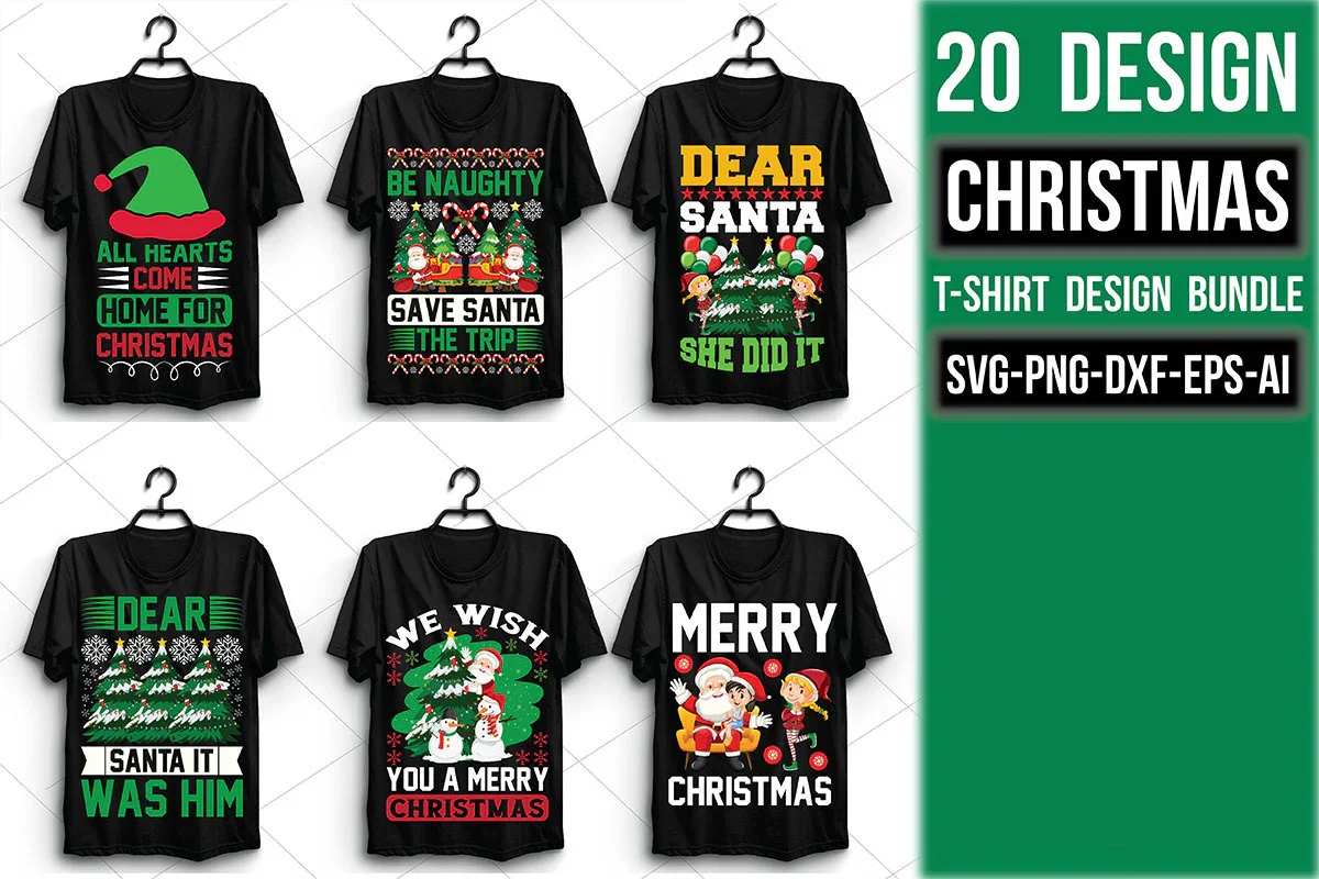 Christmas T Shirt Bundle