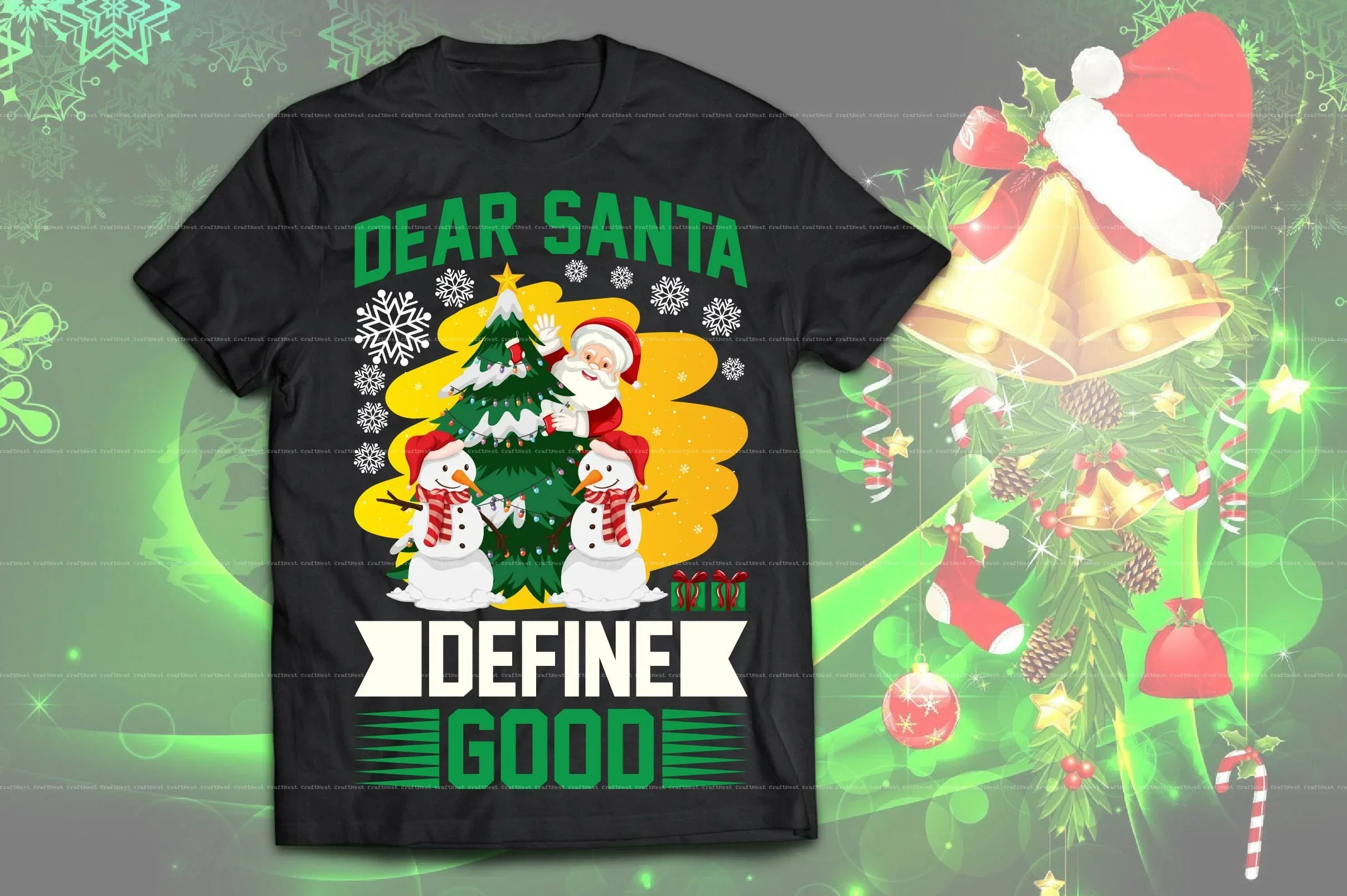 Christmas T-Shirt Design SVG Bundle - Image 2