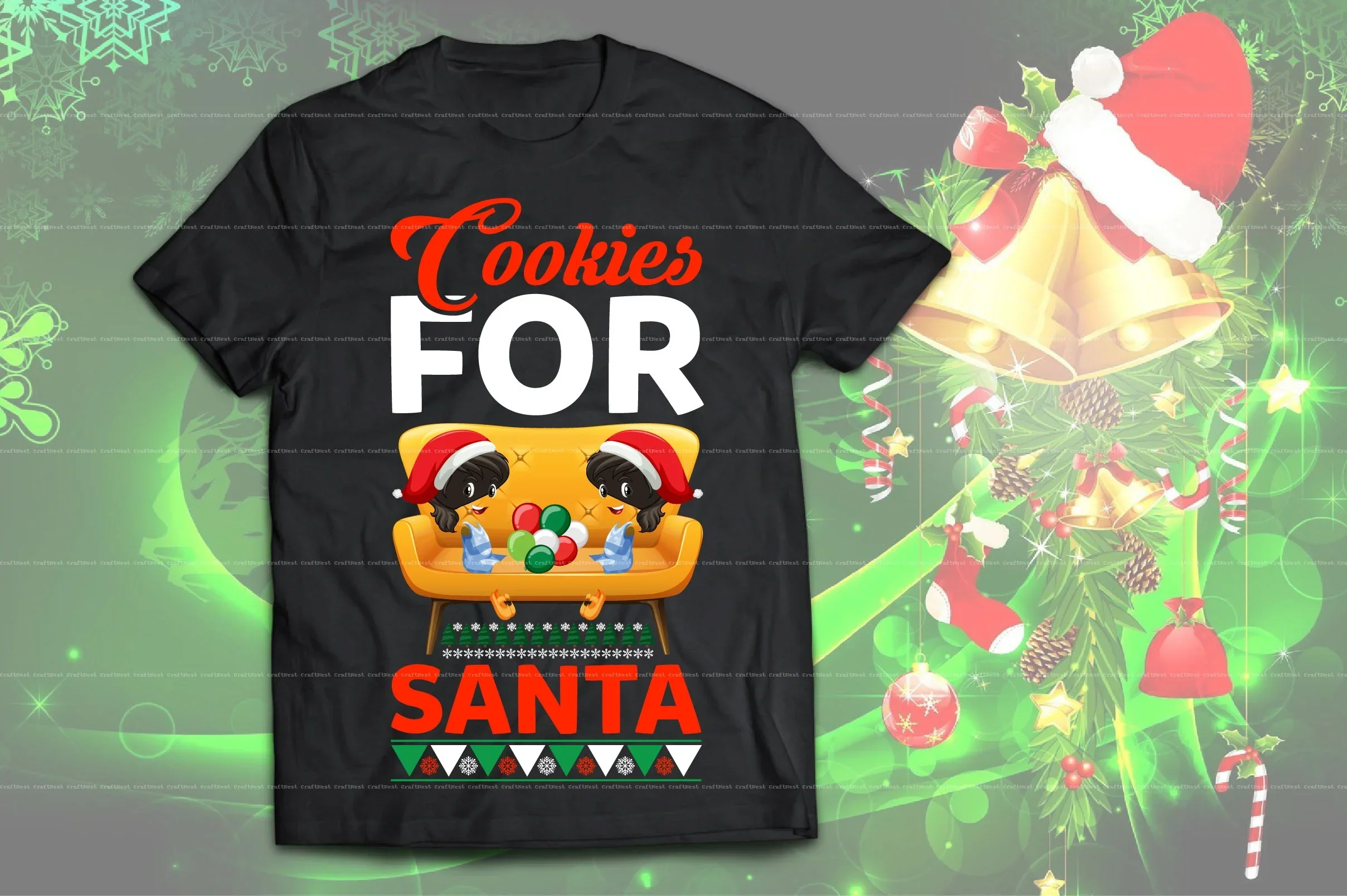 Christmas T-Shirt Design SVG Bundle - Image 10