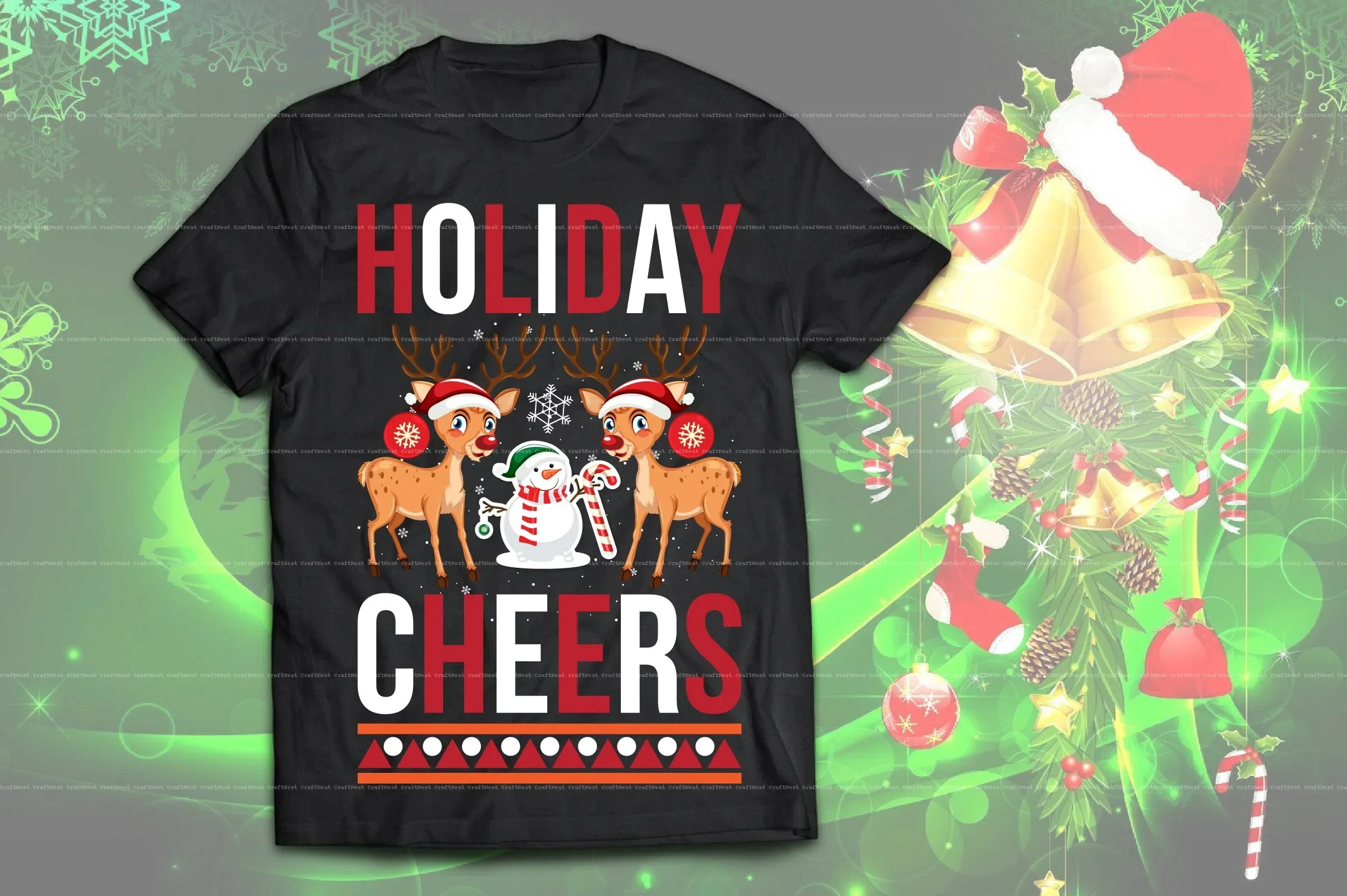 Christmas T-Shirt Design SVG Bundle - Image 10