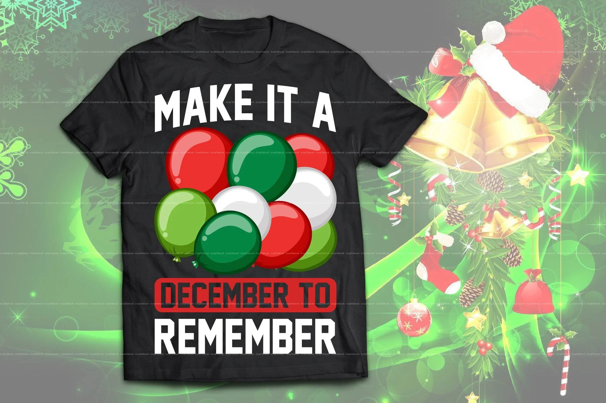 Christmas T-Shirt Design SVG Bundle - Image 2