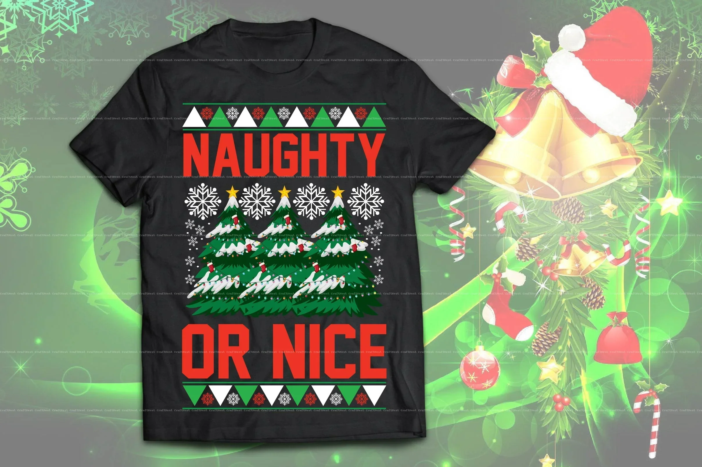 Christmas T-Shirt Design SVG Bundle - Image 4