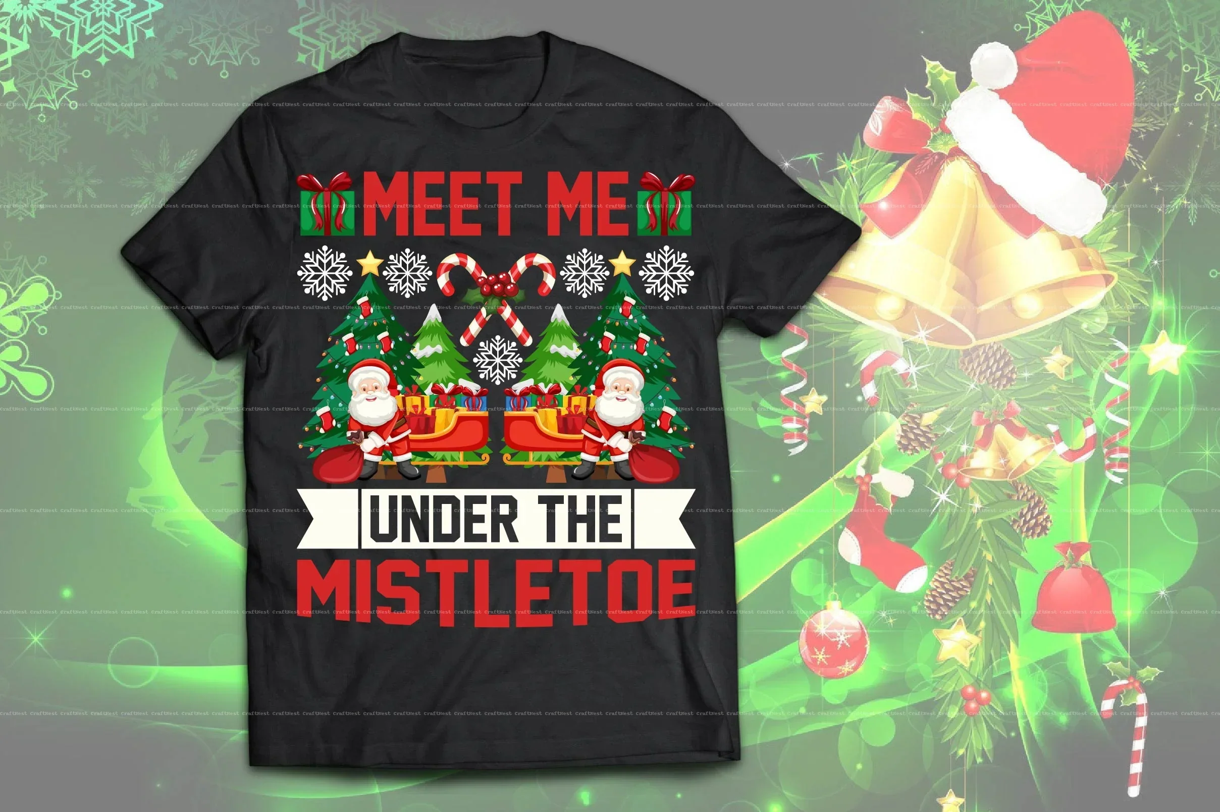 Christmas T-Shirt Design SVG Bundle - Image 4