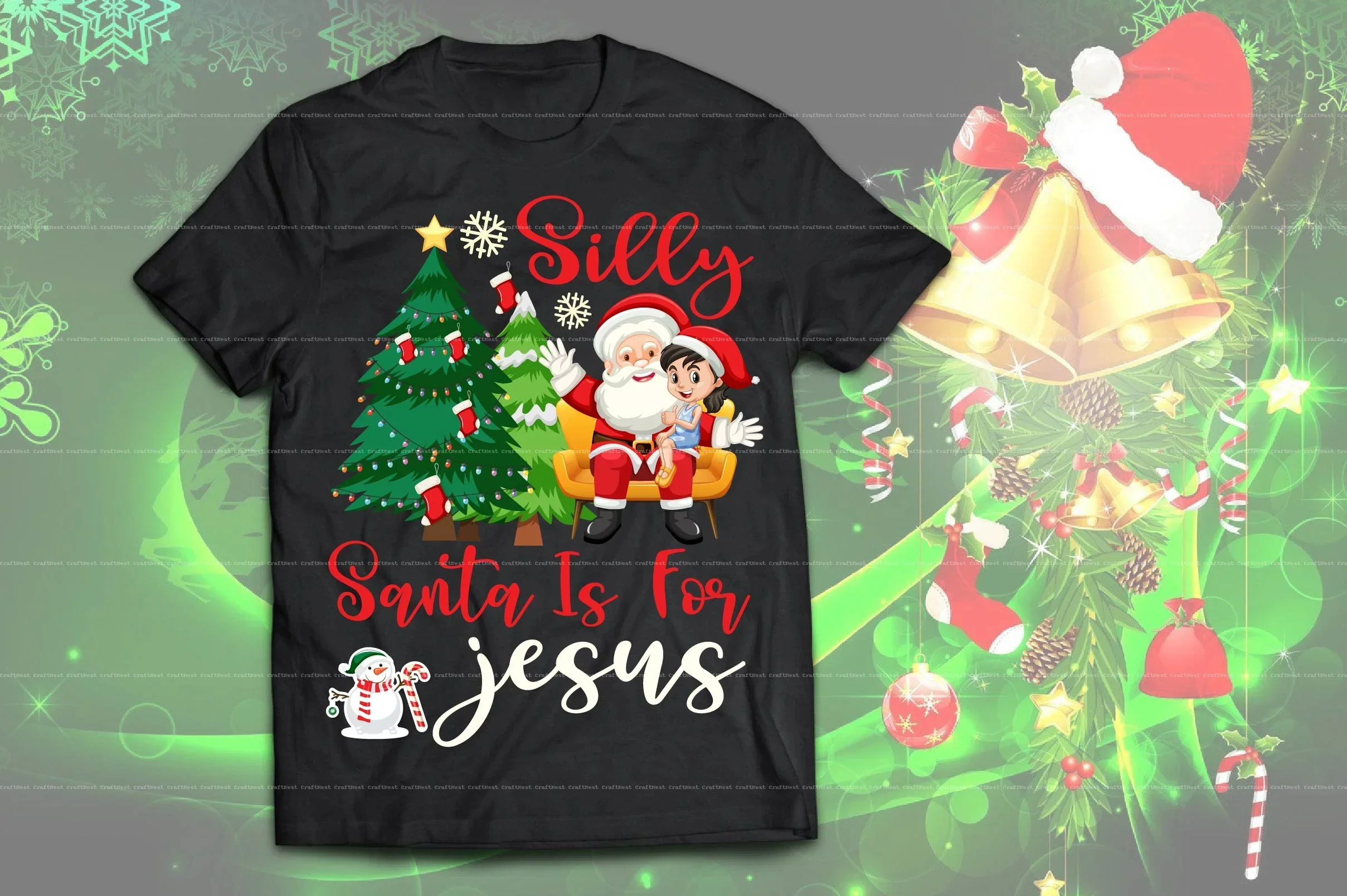Christmas T-Shirt Design SVG Bundle - Image 5
