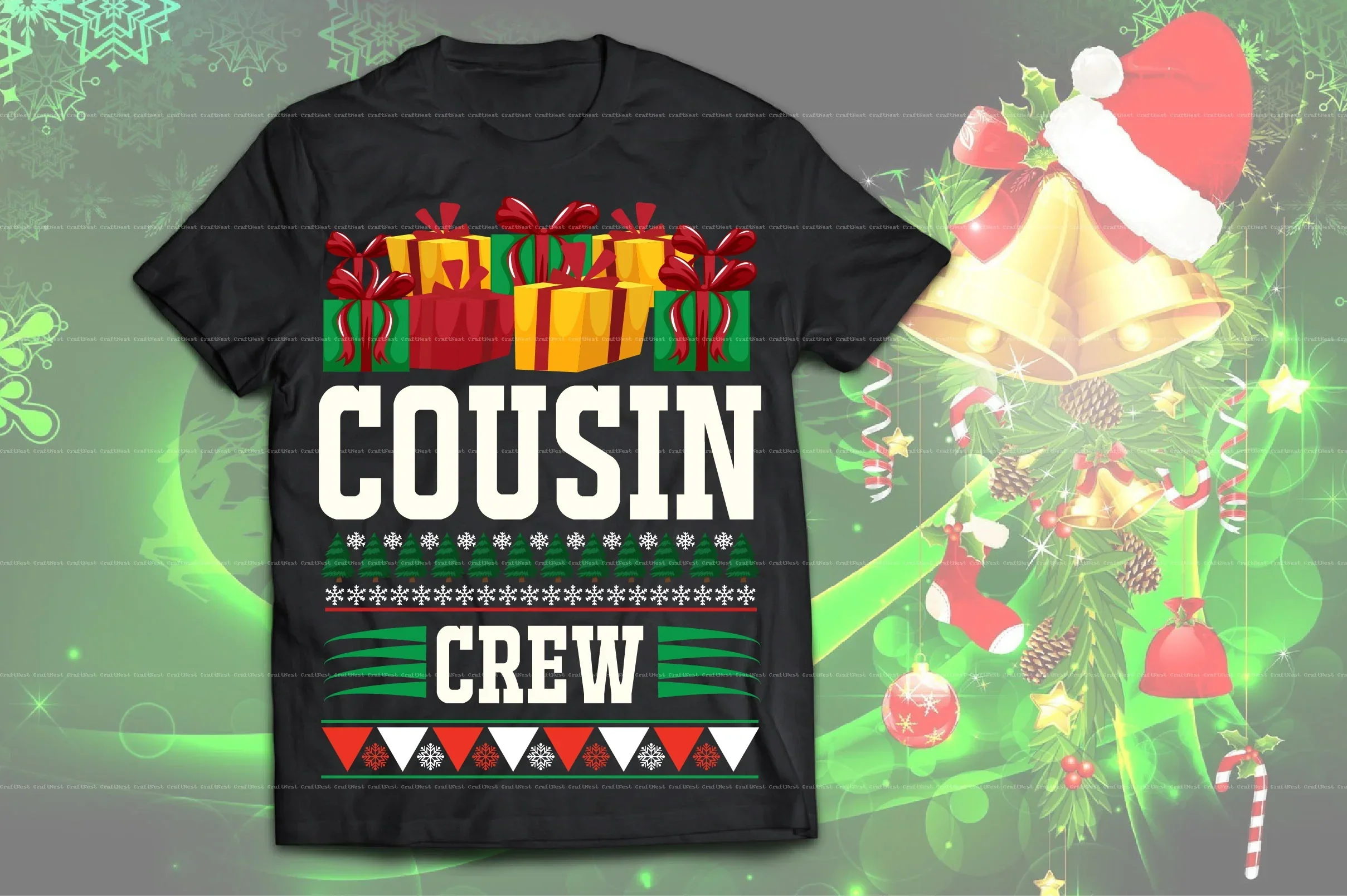 Christmas T-Shirt Design SVG Bundle - Image 5