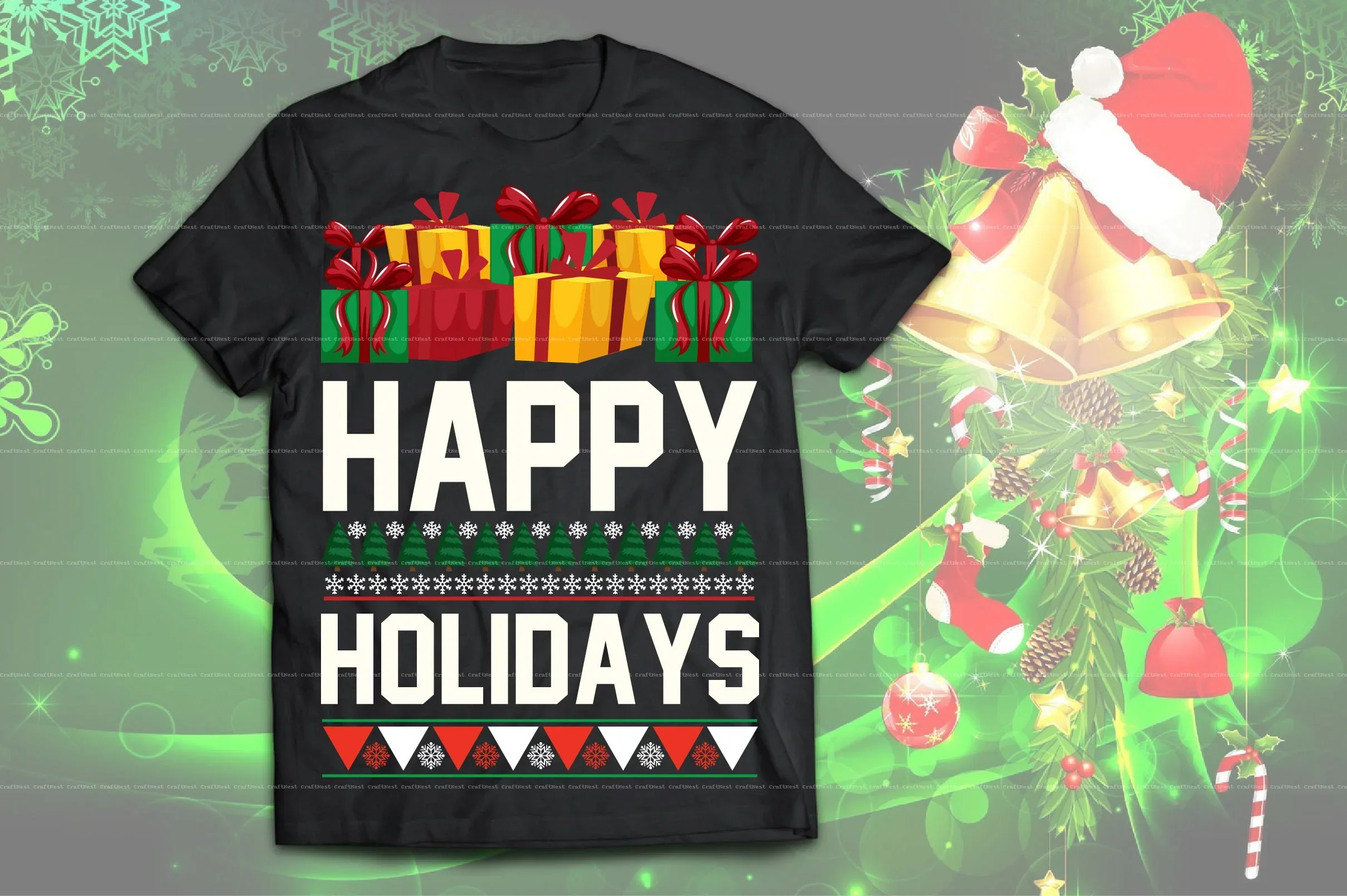 Christmas T-Shirt Design SVG Bundle - Image 8