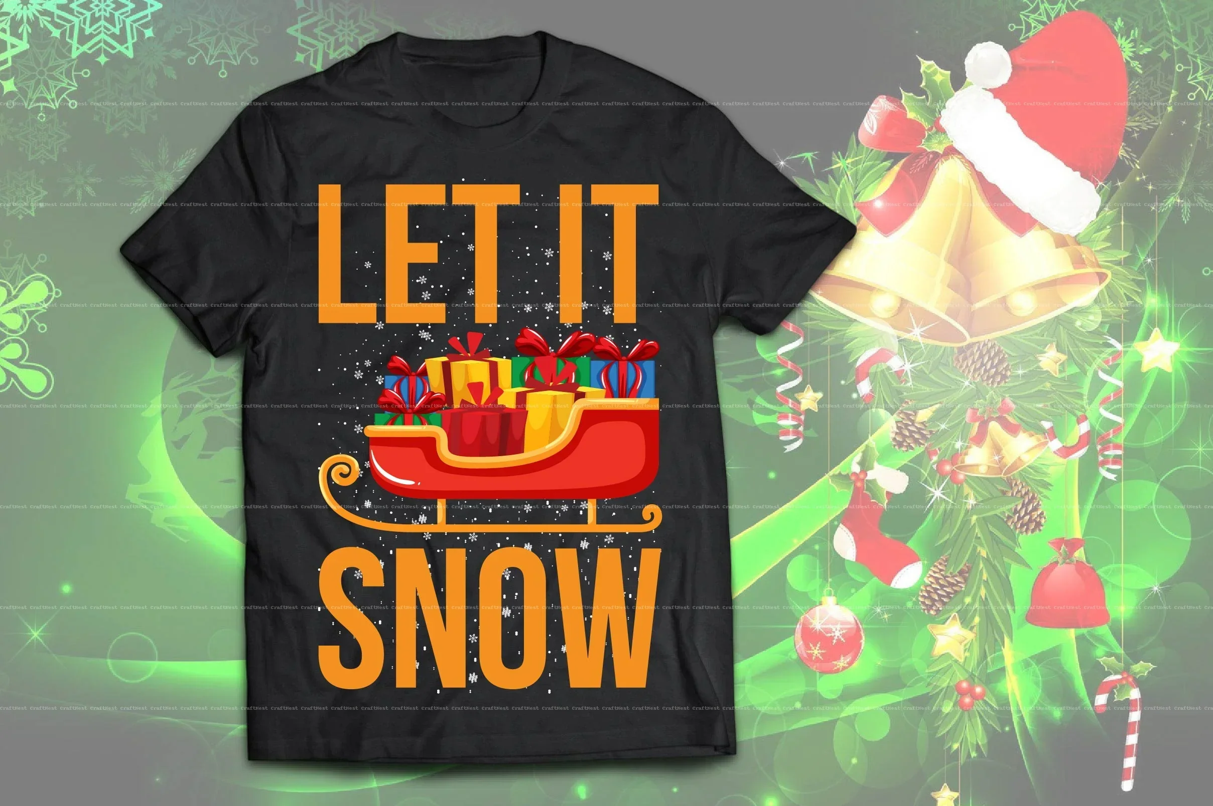 Christmas T-Shirt Design SVG Bundle - Image 10